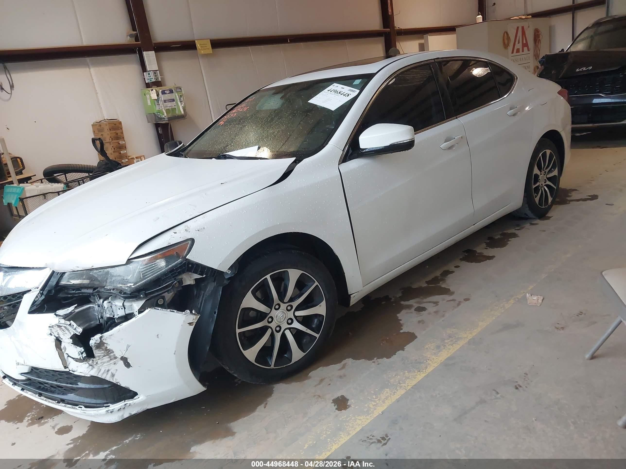 2015 Acura Tlx   White vin: 19UUB1F35FA025533