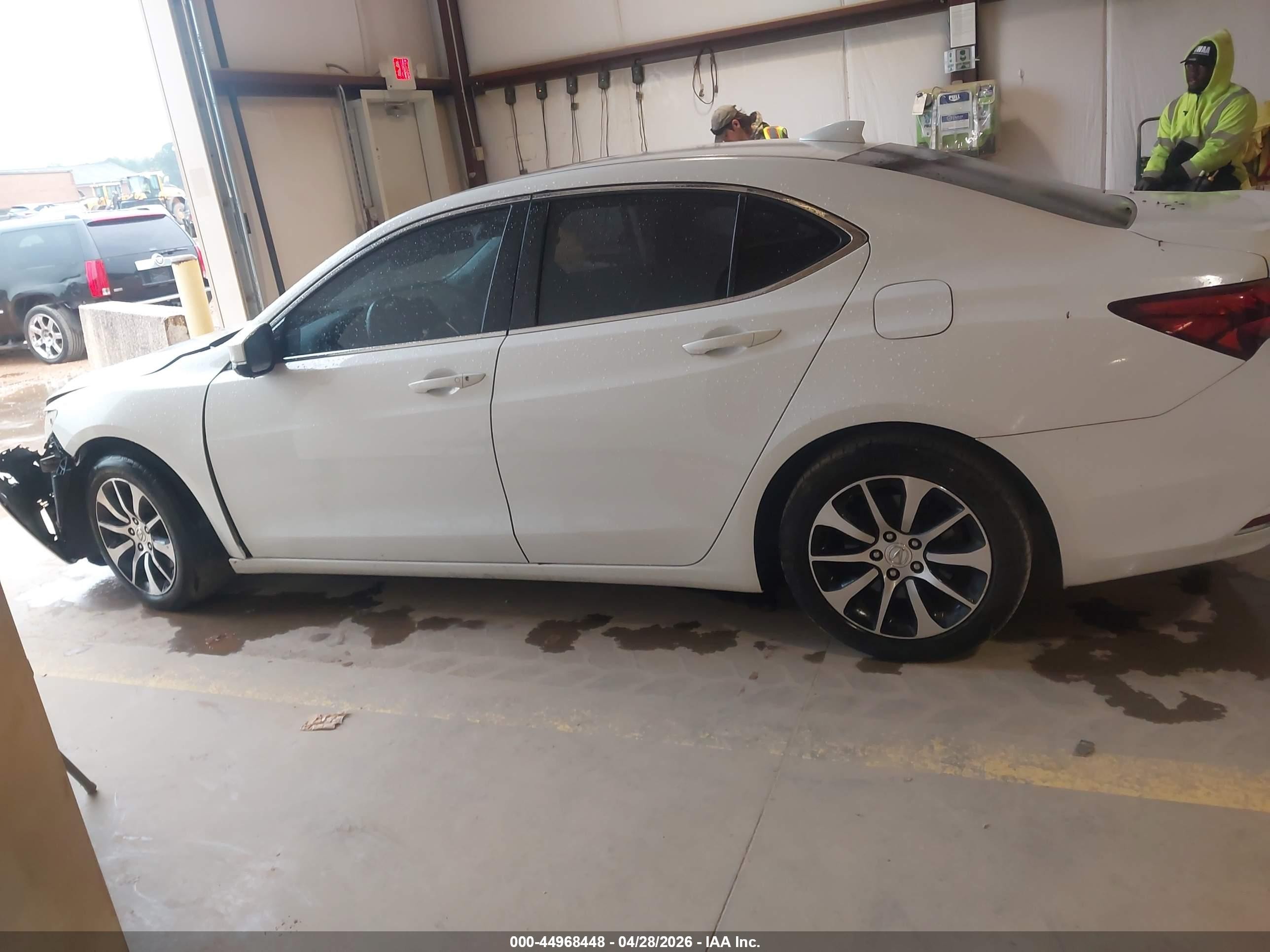 2015 Acura Tlx   White vin: 19UUB1F35FA025533