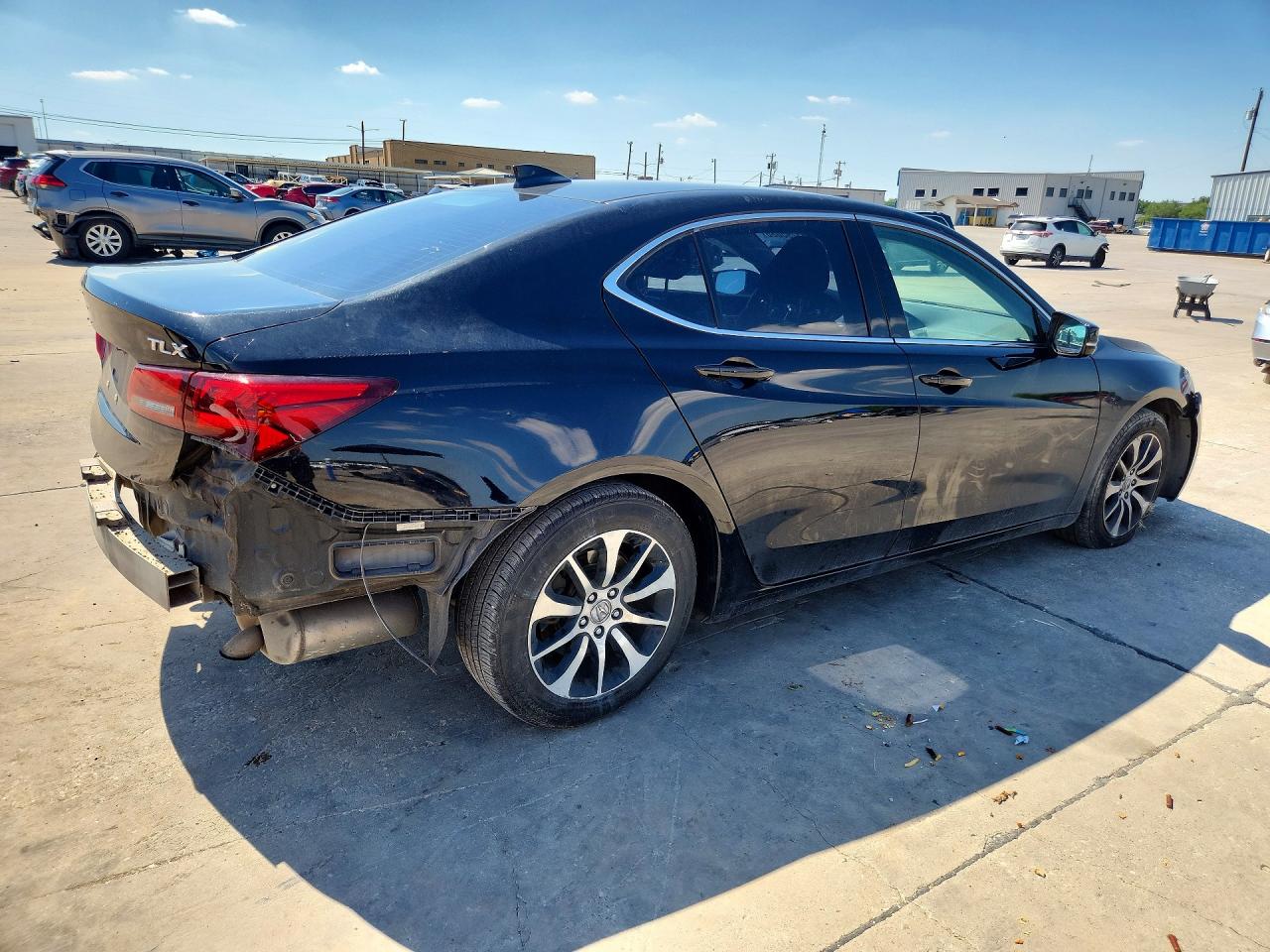 2015 Acura Tlx Black vin: 19UUB1F35FA027878