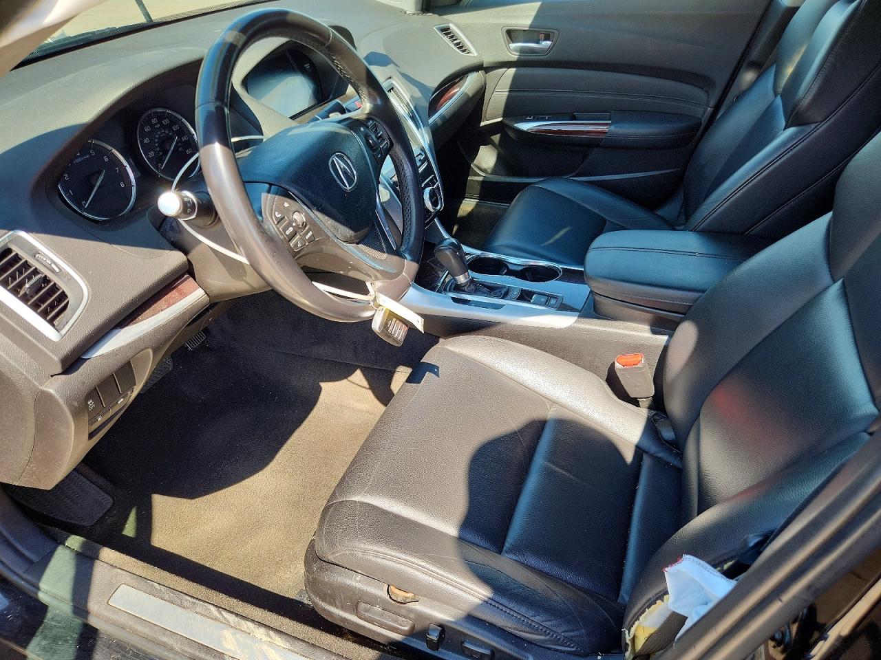 2015 Acura Tlx Black vin: 19UUB1F35FA027878
