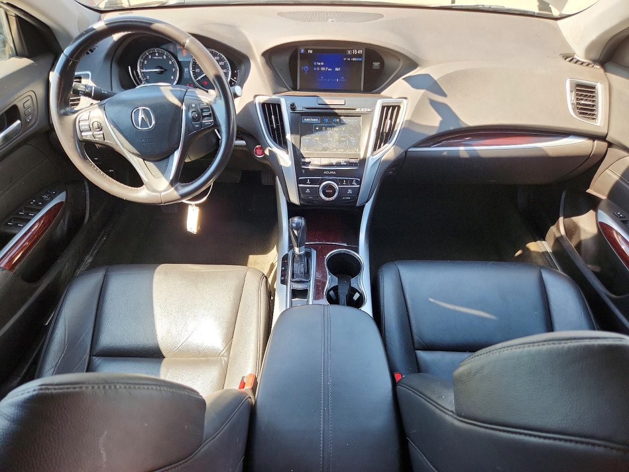 2015 Acura Tlx Black vin: 19UUB1F35FA027878