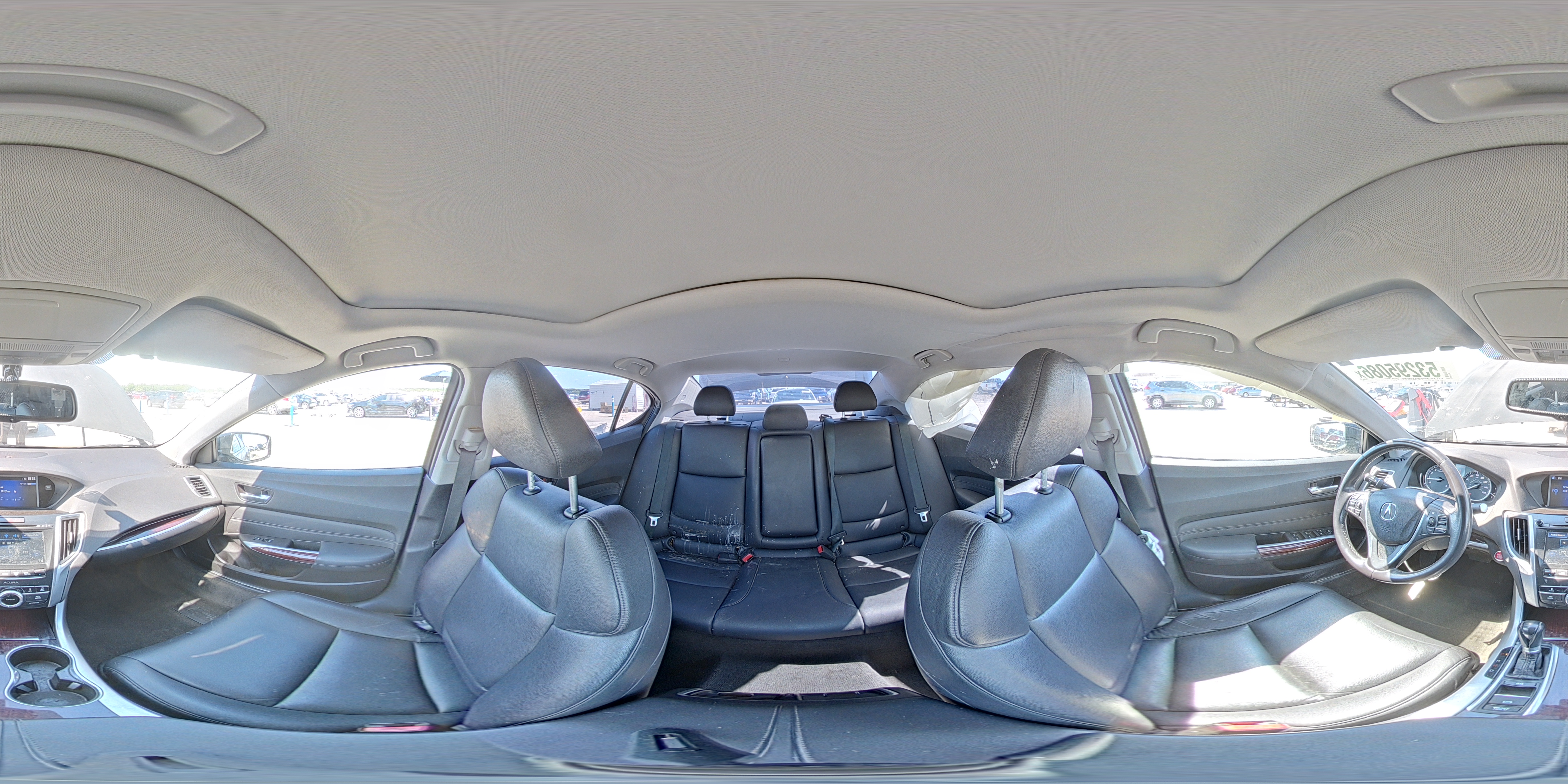 2015 Acura Tlx Black vin: 19UUB1F35FA027878