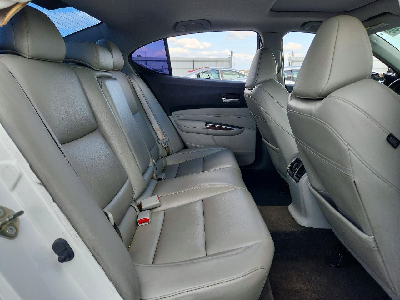 2015 Acura Tlx White vin: 19UUB1F35FA028769