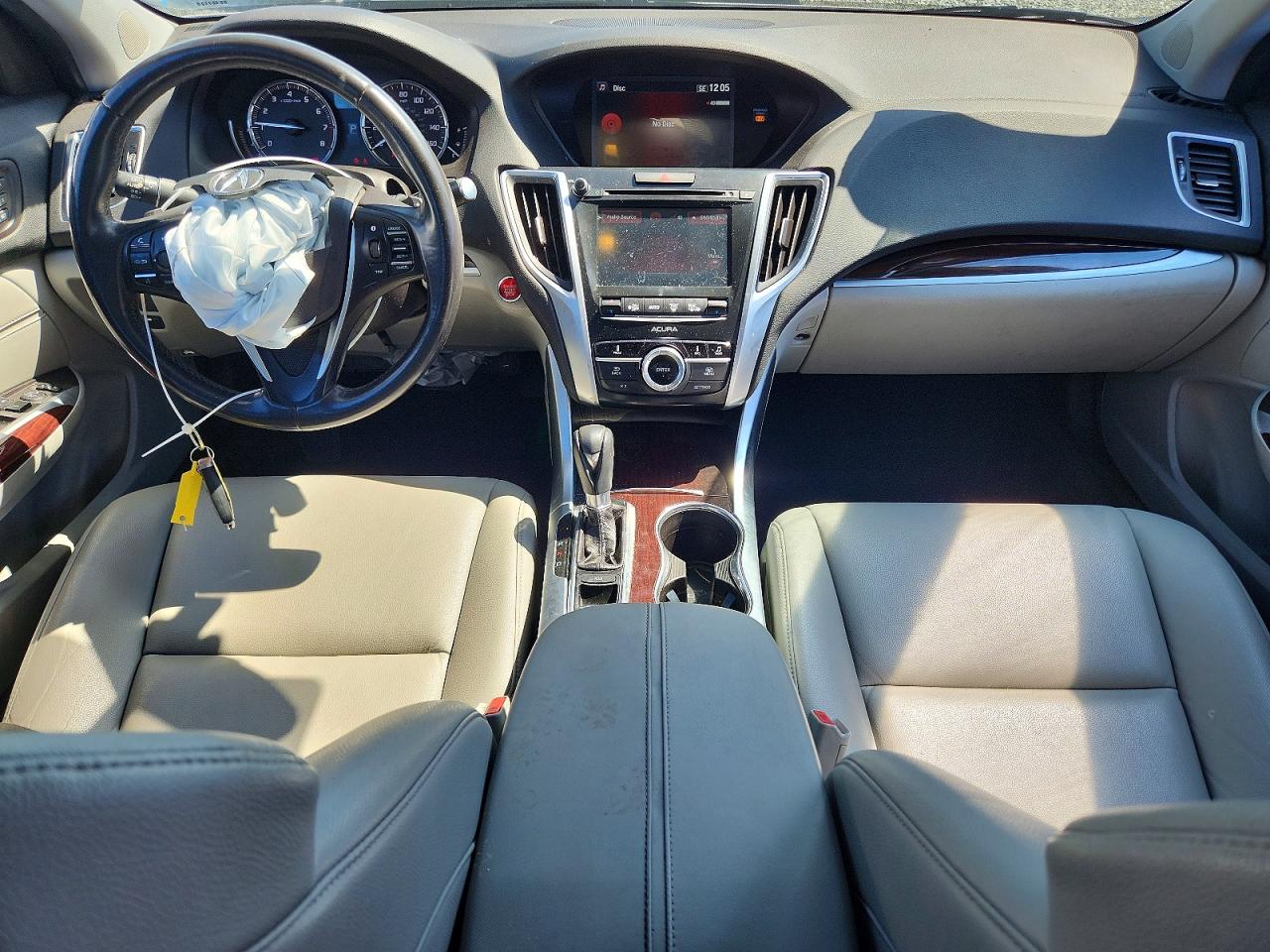 2015 Acura Tlx White vin: 19UUB1F35FA028769