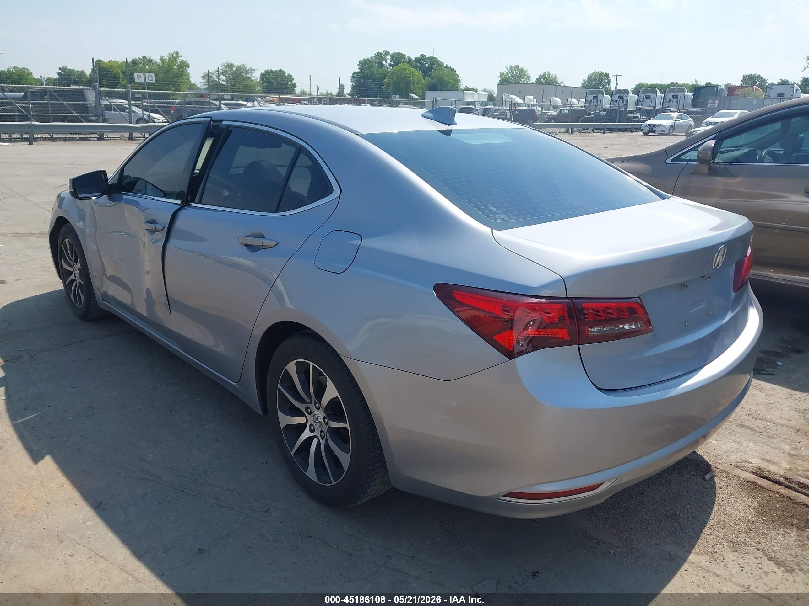 2015 Acura Tlx   Silver vin: 19UUB1F35FA029694