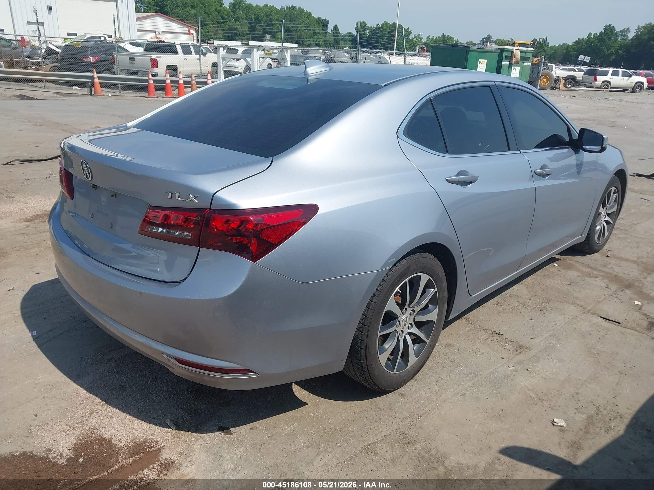 2015 Acura Tlx   Silver vin: 19UUB1F35FA029694