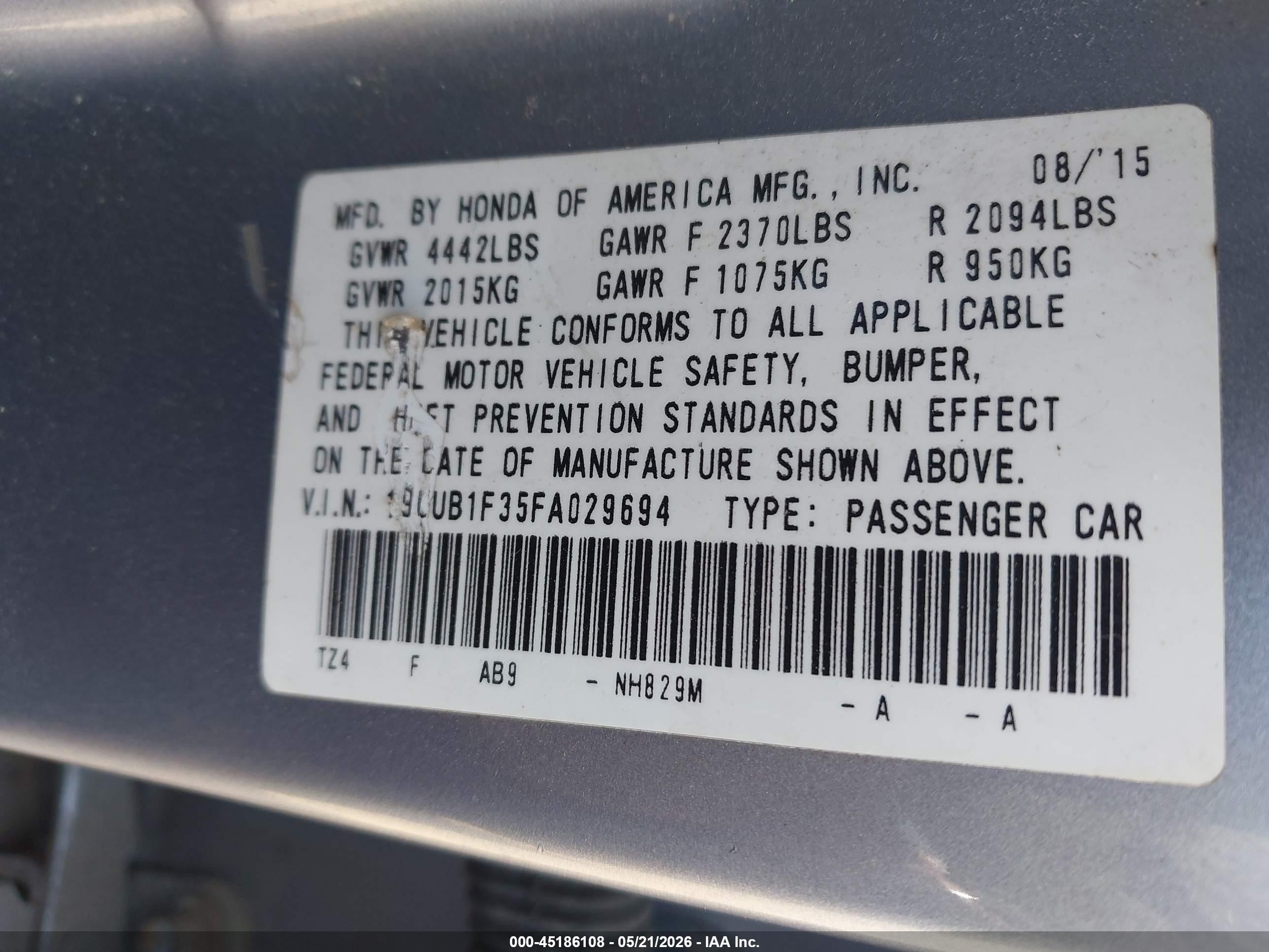 2015 Acura Tlx   Silver vin: 19UUB1F35FA029694