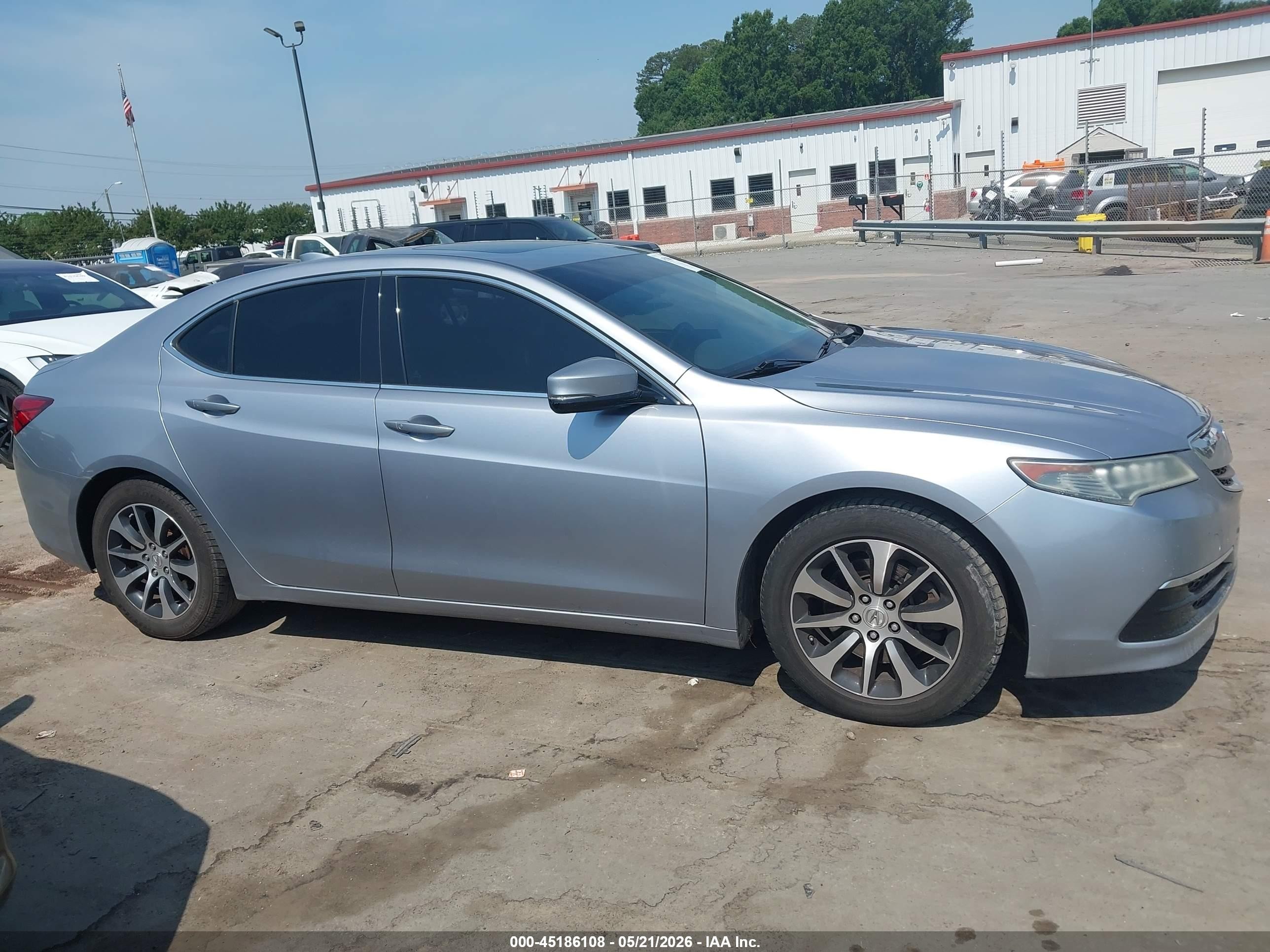 2015 Acura Tlx   Silver vin: 19UUB1F35FA029694