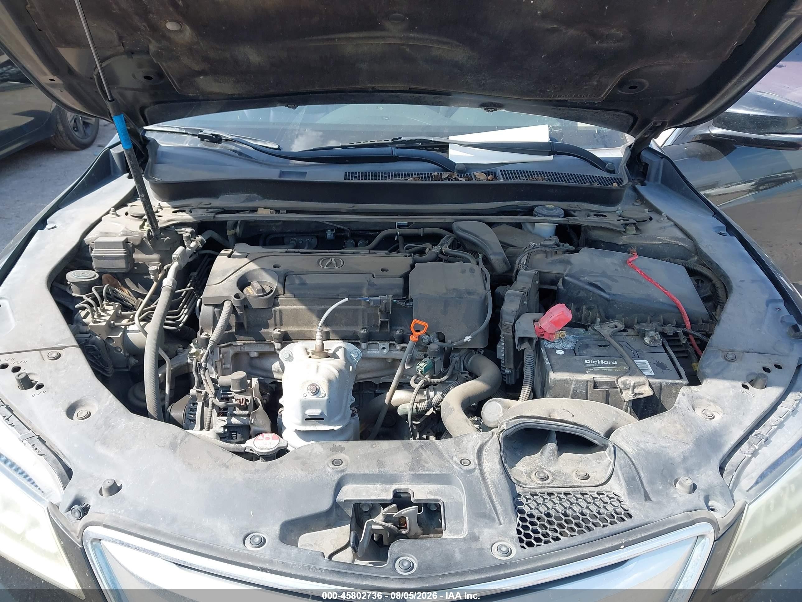 2015 Acura Tlx Black vin: 19UUB1F36FA000981