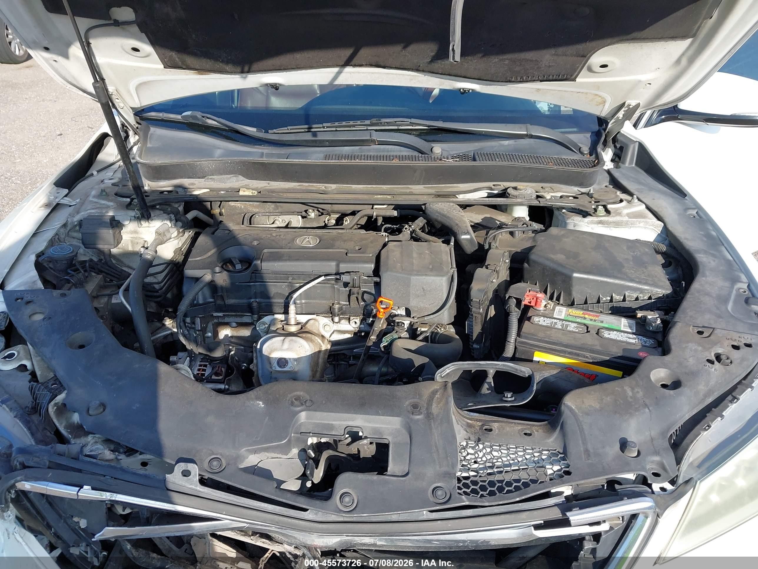 2015 Acura Tlx   White vin: 19UUB1F36FA008353
