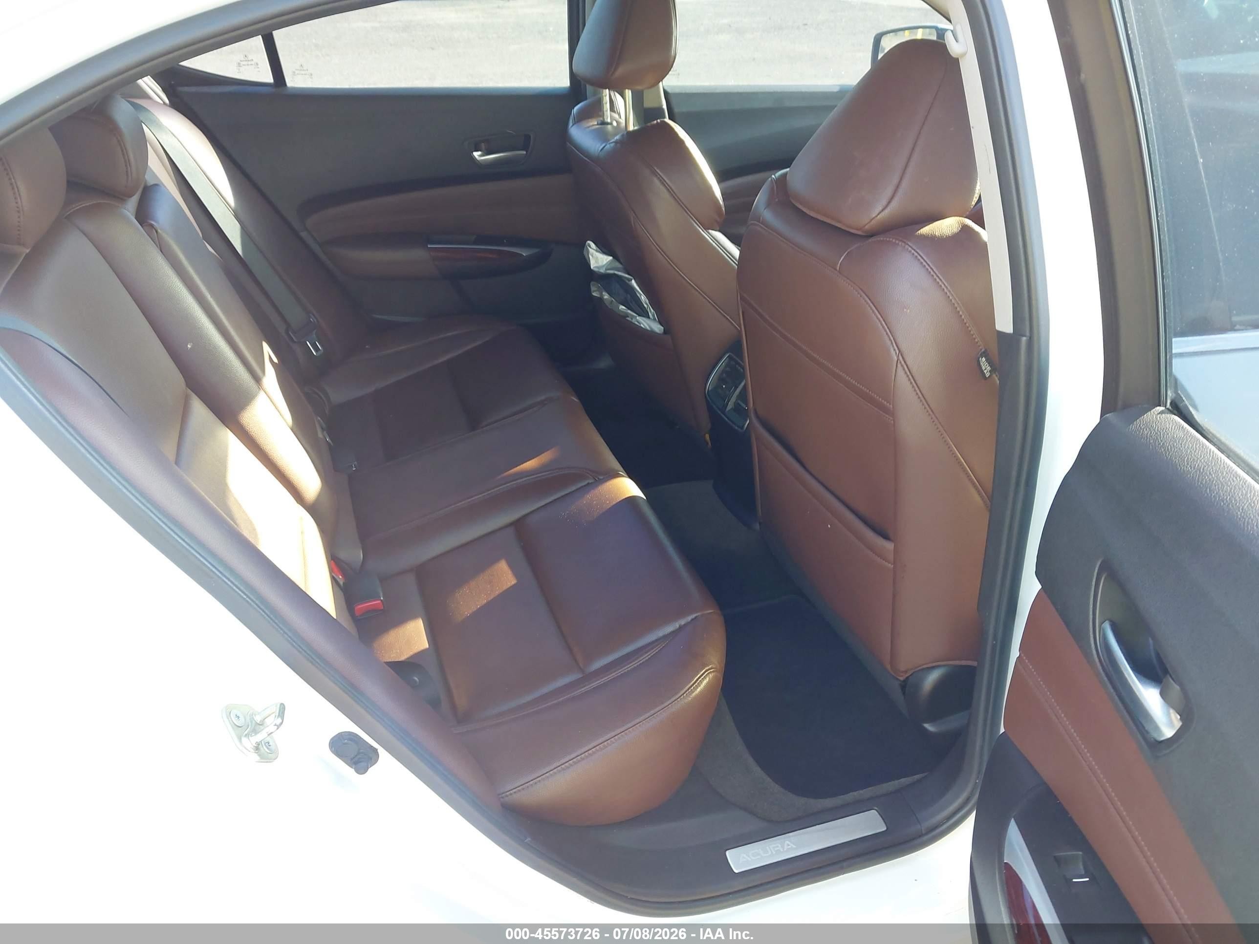 2015 Acura Tlx   White vin: 19UUB1F36FA008353