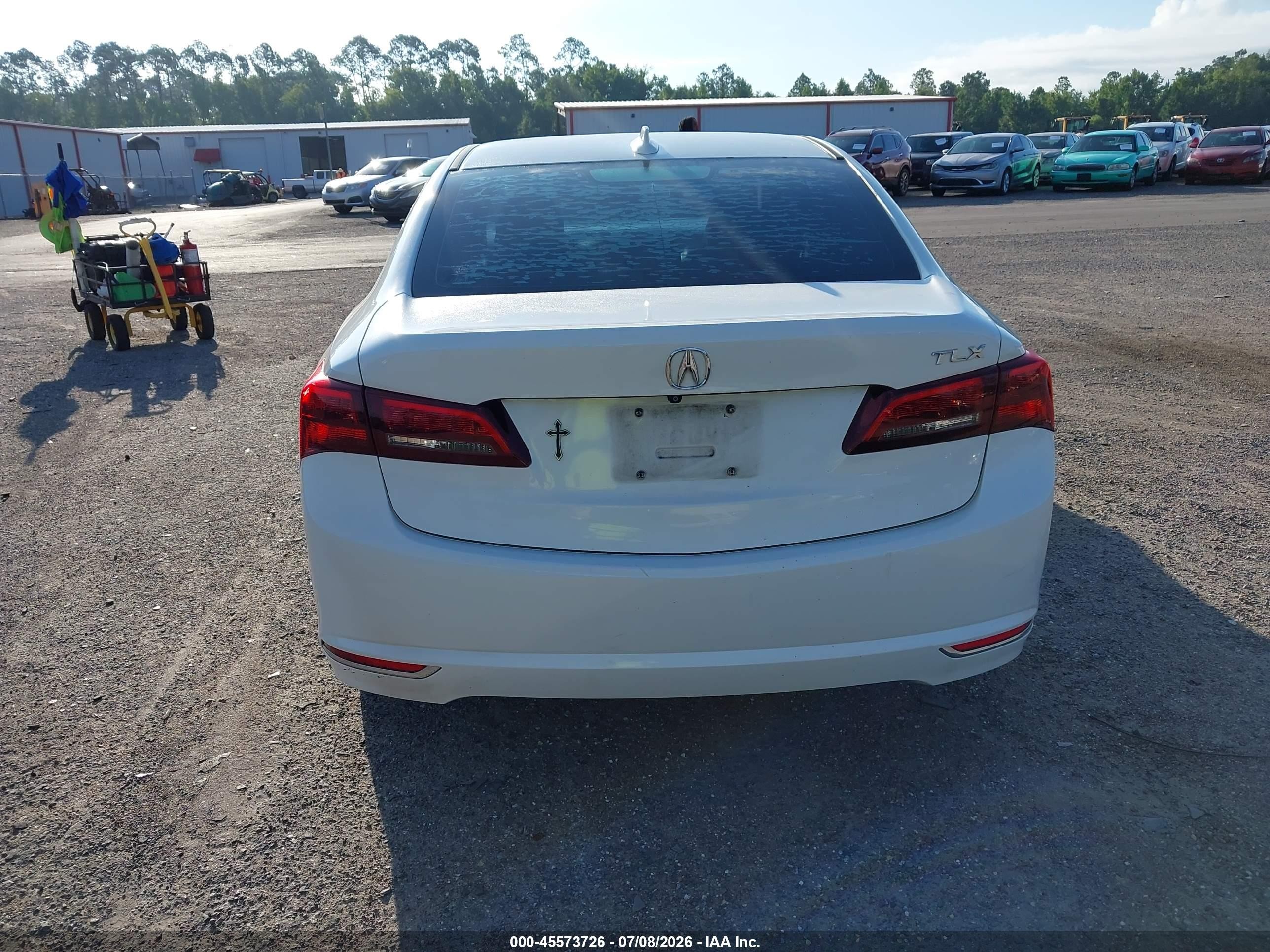 2015 Acura Tlx   White vin: 19UUB1F36FA008353
