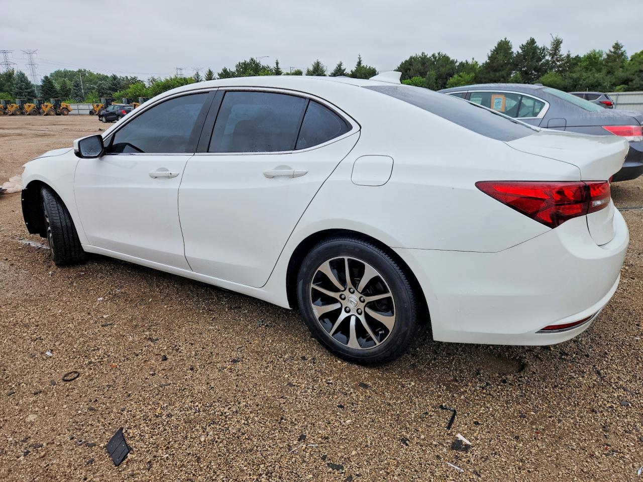 2015 Acura Tlx Белый vin: 19UUB1F36FA018851