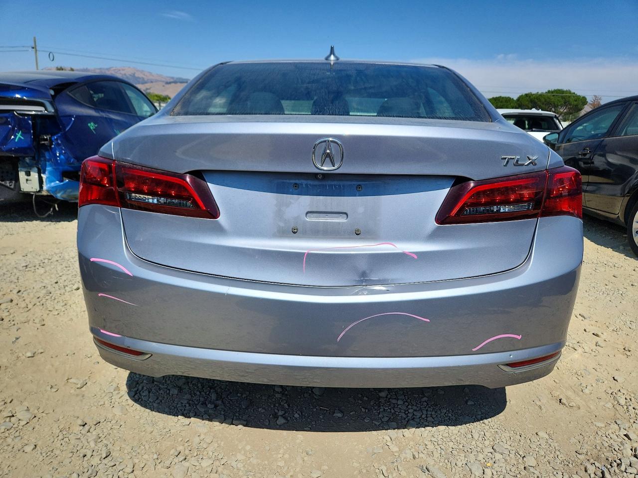2015 Acura Tlx Silver vin: 19UUB1F36FA026819