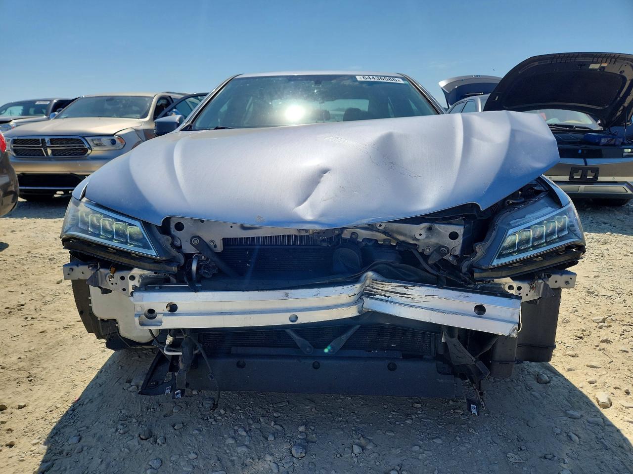 2015 Acura Tlx Silver vin: 19UUB1F36FA026819
