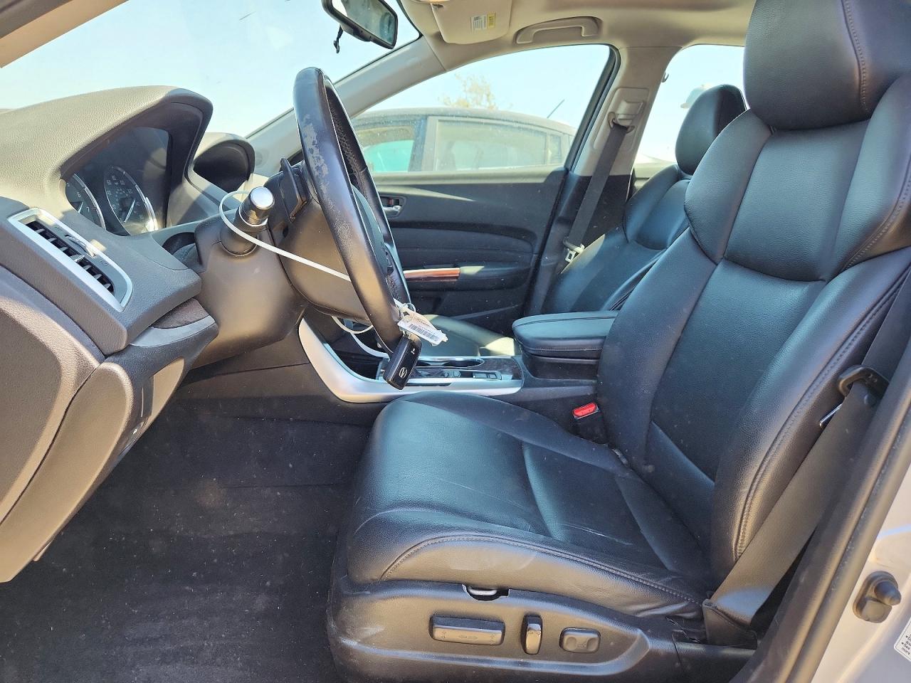 2015 Acura Tlx Silver vin: 19UUB1F36FA026819