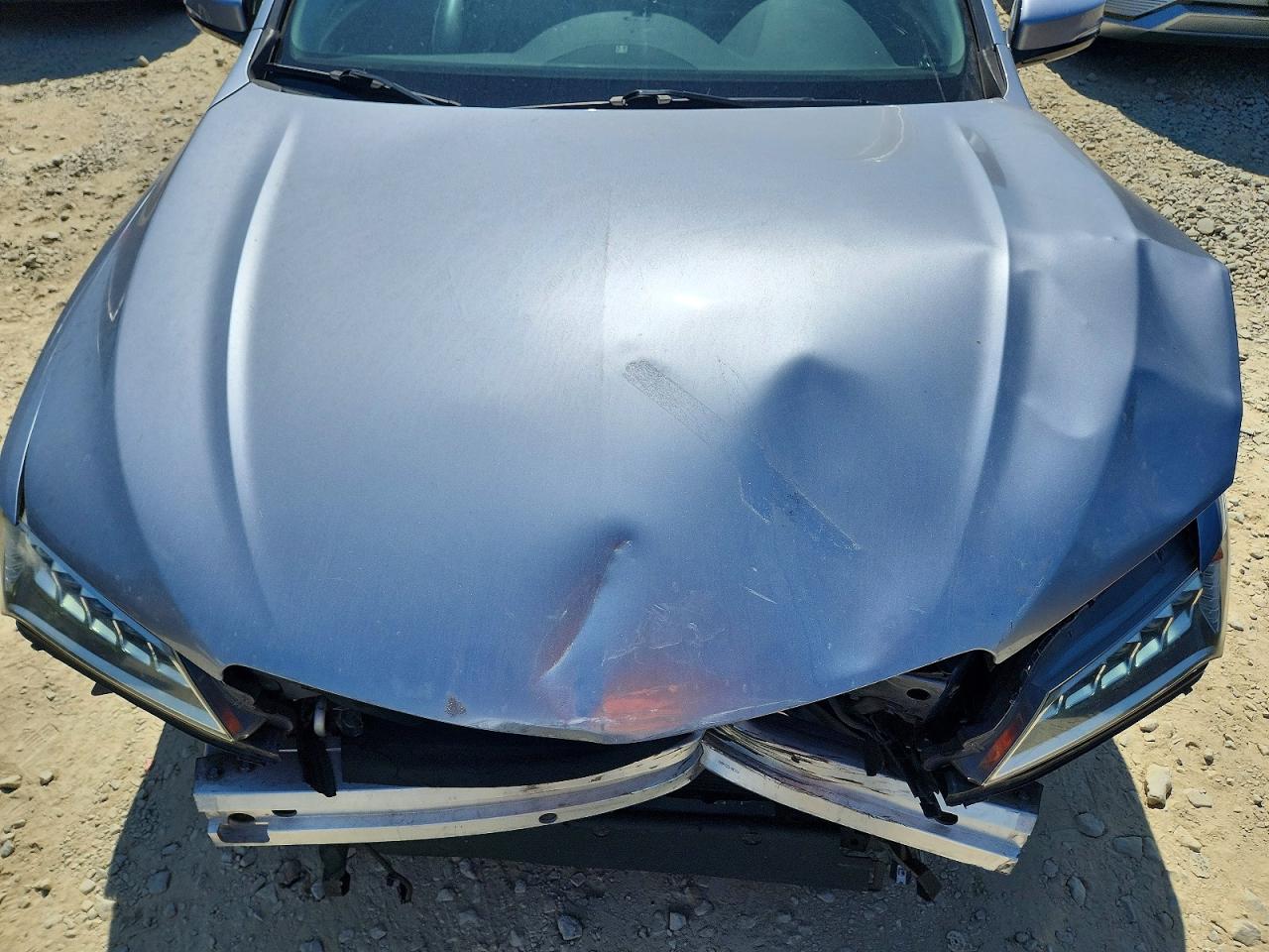 2015 Acura Tlx Silver vin: 19UUB1F36FA026819