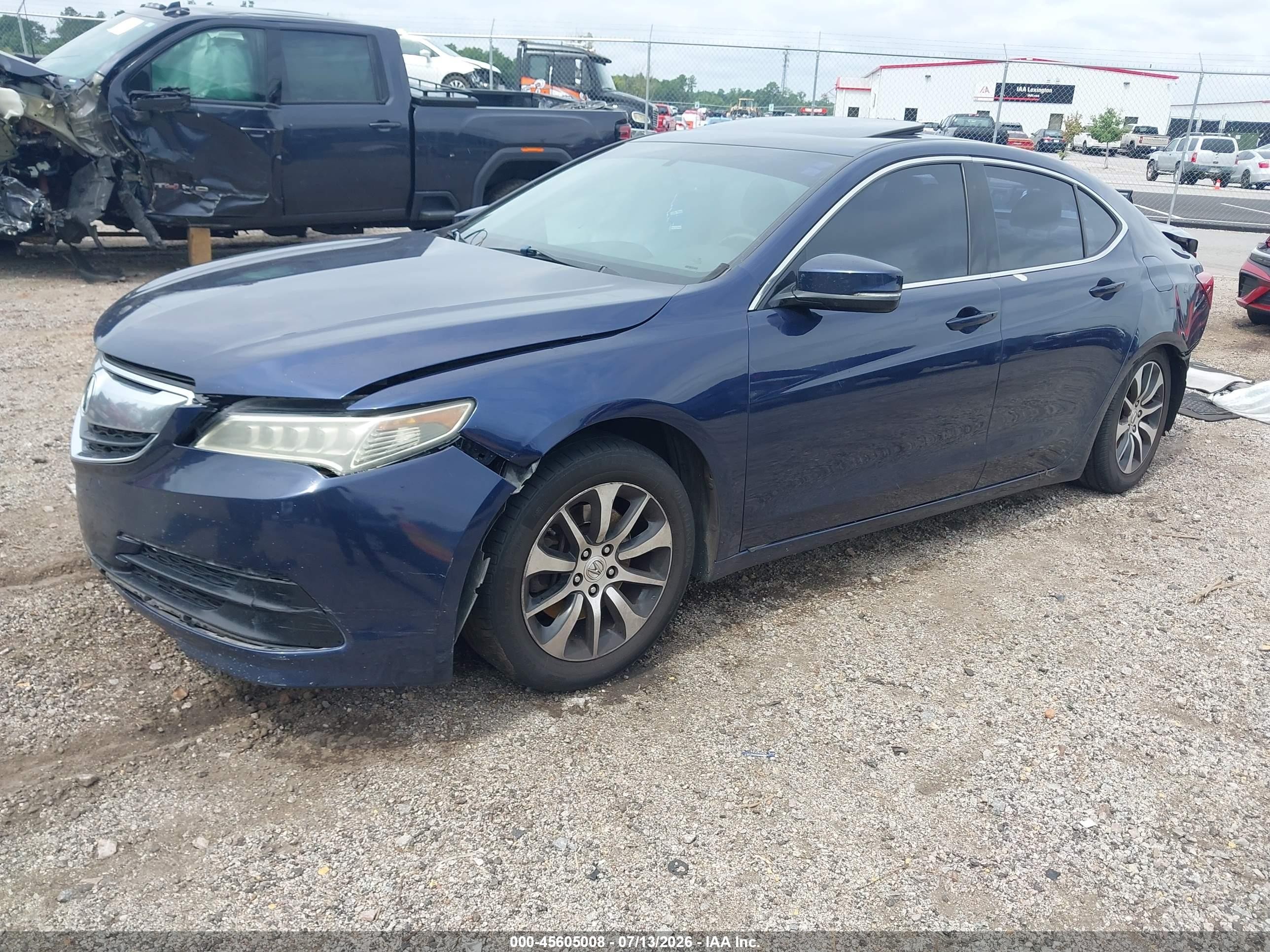 2015 Acura Tlx   Blue vin: 19UUB1F36FA030322