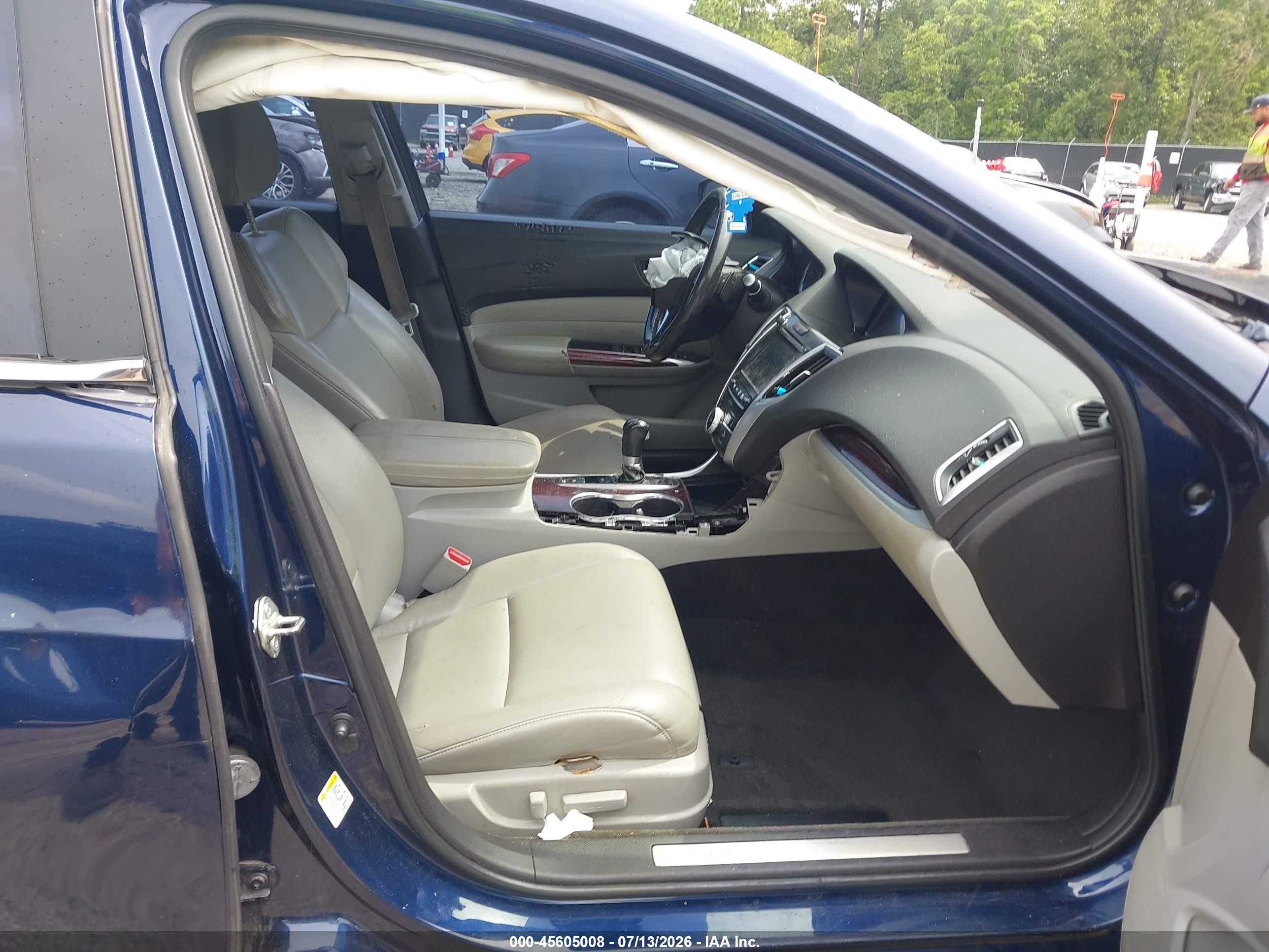 2015 Acura Tlx   Blue vin: 19UUB1F36FA030322