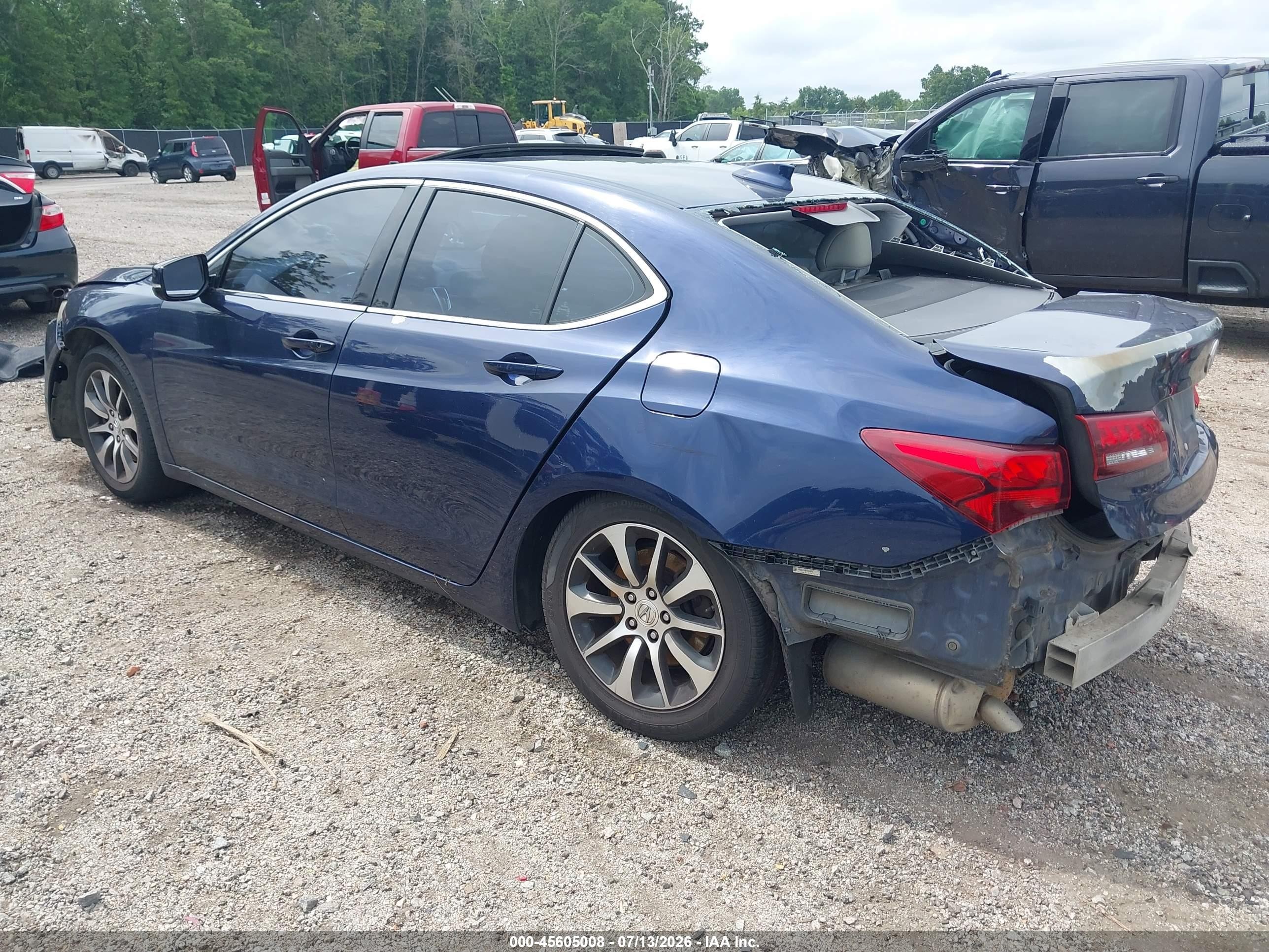 2015 Acura Tlx   Blue vin: 19UUB1F36FA030322