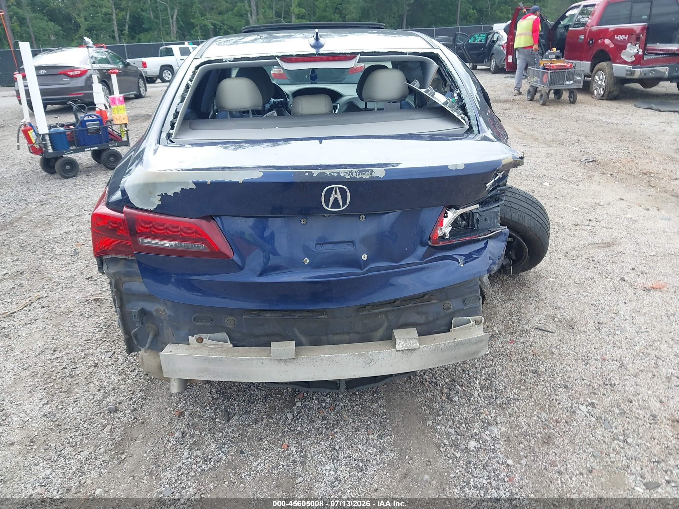 2015 Acura Tlx   Blue vin: 19UUB1F36FA030322