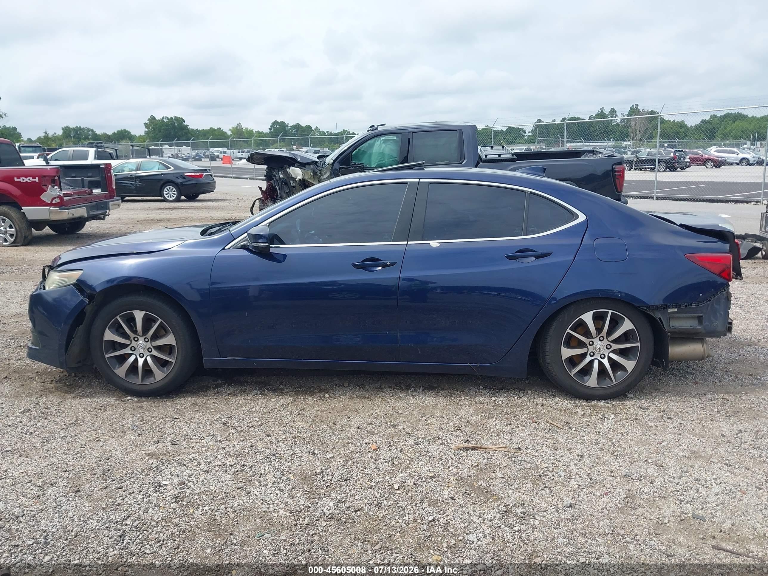 2015 Acura Tlx   Blue vin: 19UUB1F36FA030322