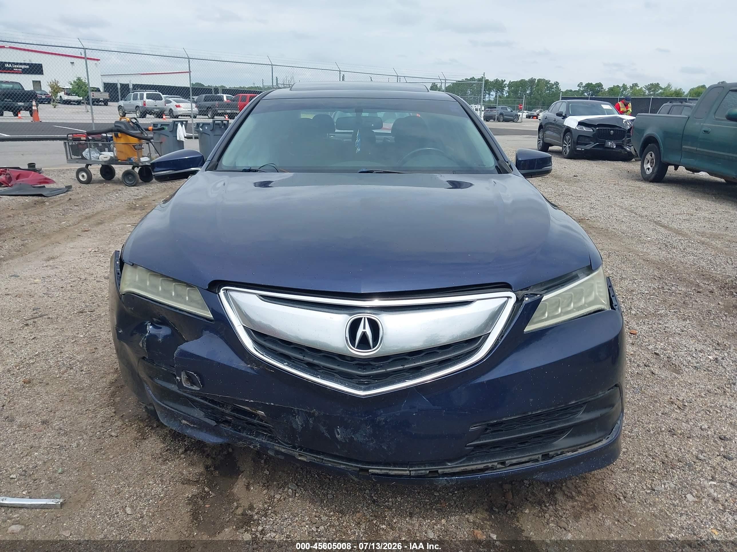 2015 Acura Tlx   Blue vin: 19UUB1F36FA030322