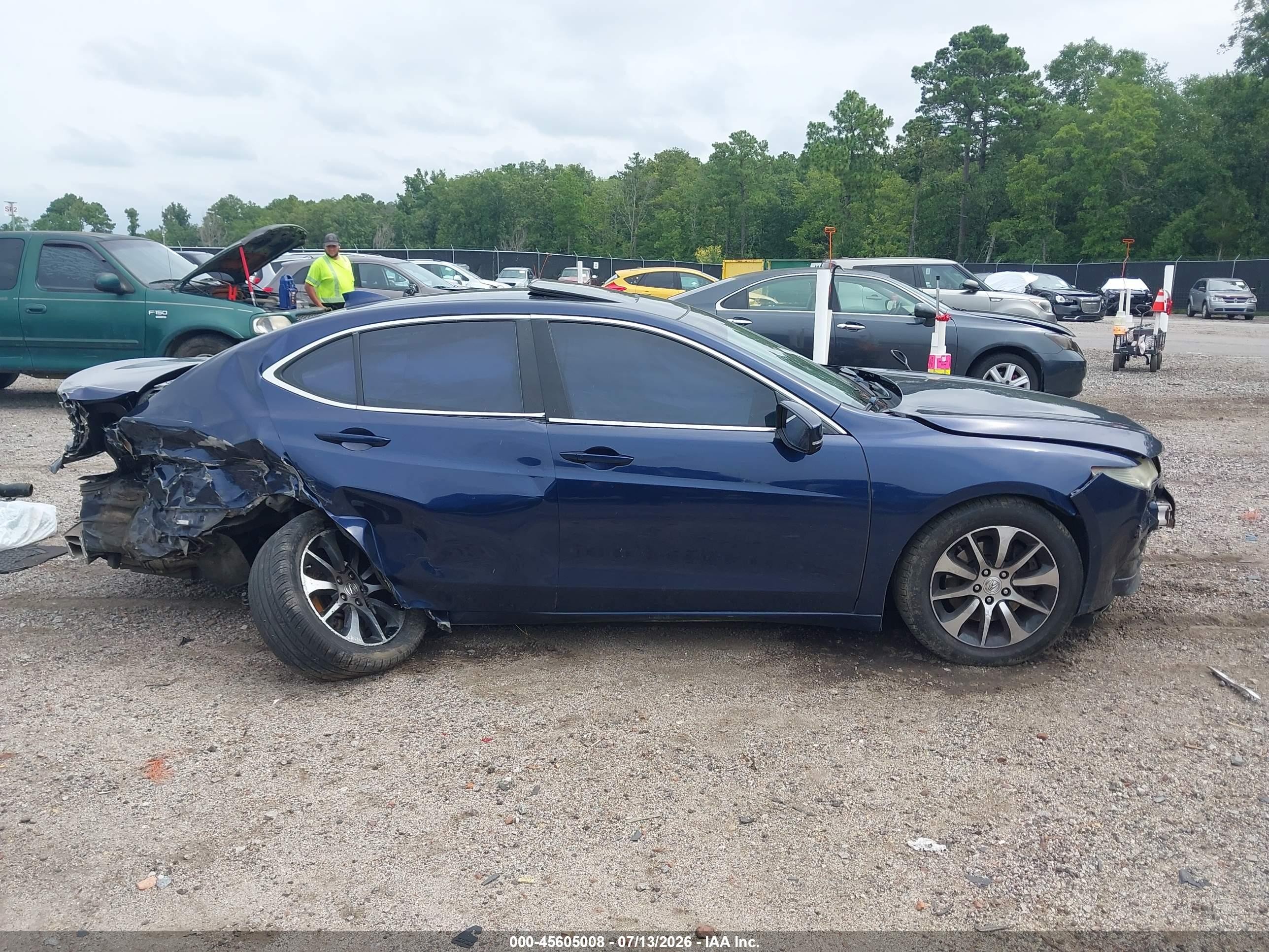 2015 Acura Tlx   Blue vin: 19UUB1F36FA030322