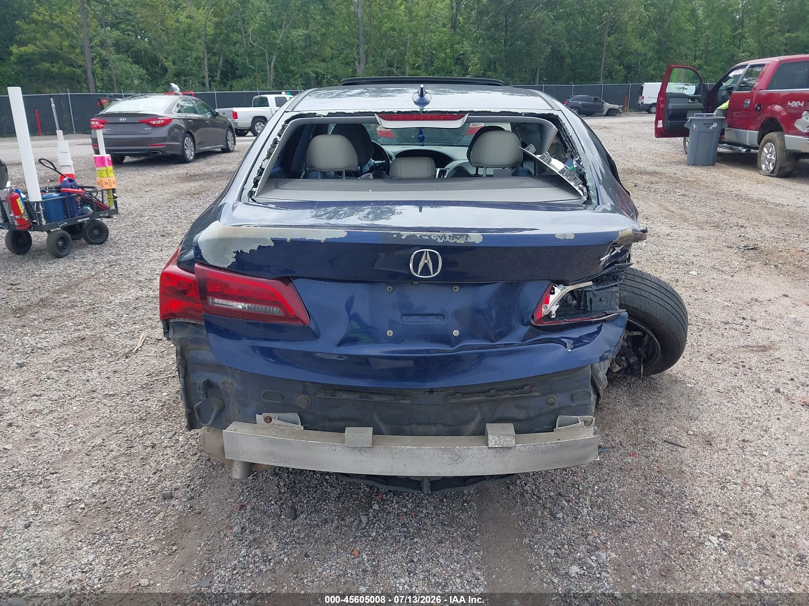 2015 Acura Tlx   Blue vin: 19UUB1F36FA030322
