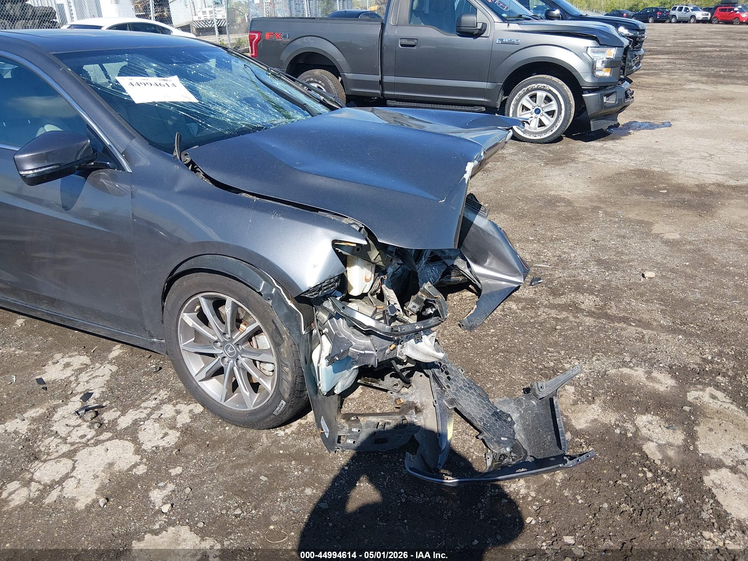 2020 Acura Tlx Standard Gray vin: 19UUB1F36LA001205