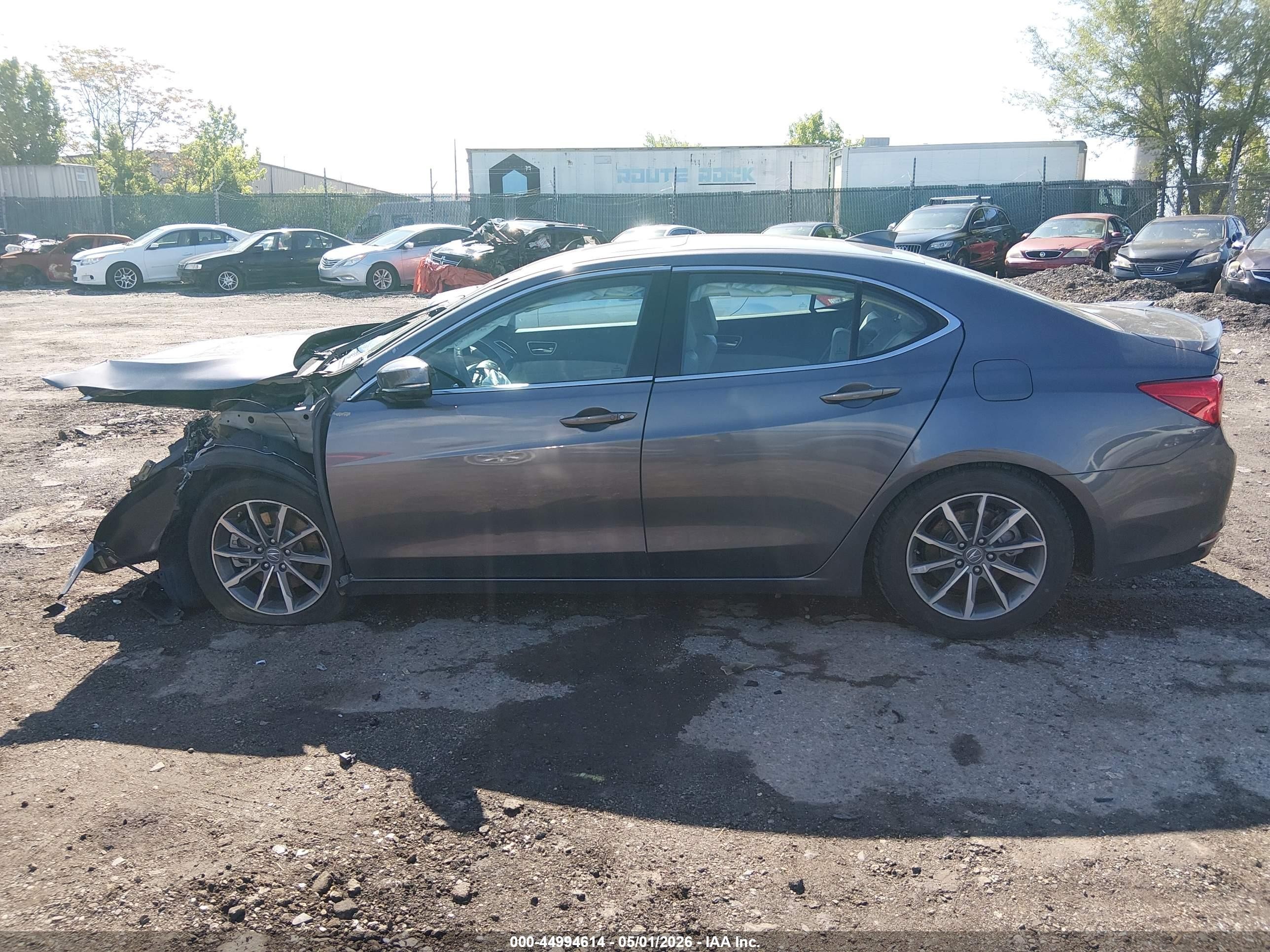 2020 Acura Tlx Standard Gray vin: 19UUB1F36LA001205