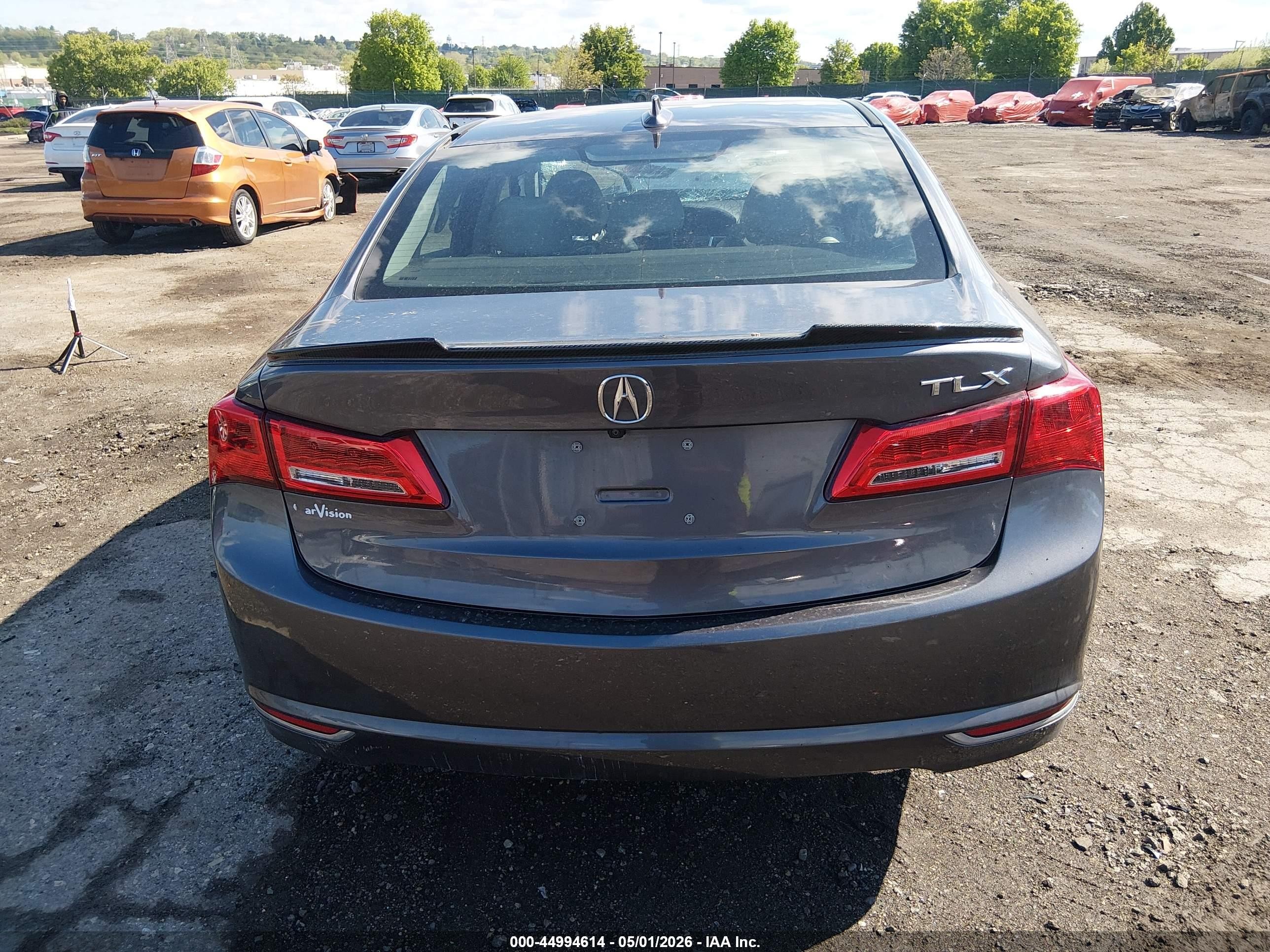 2020 Acura Tlx Standard Gray vin: 19UUB1F36LA001205