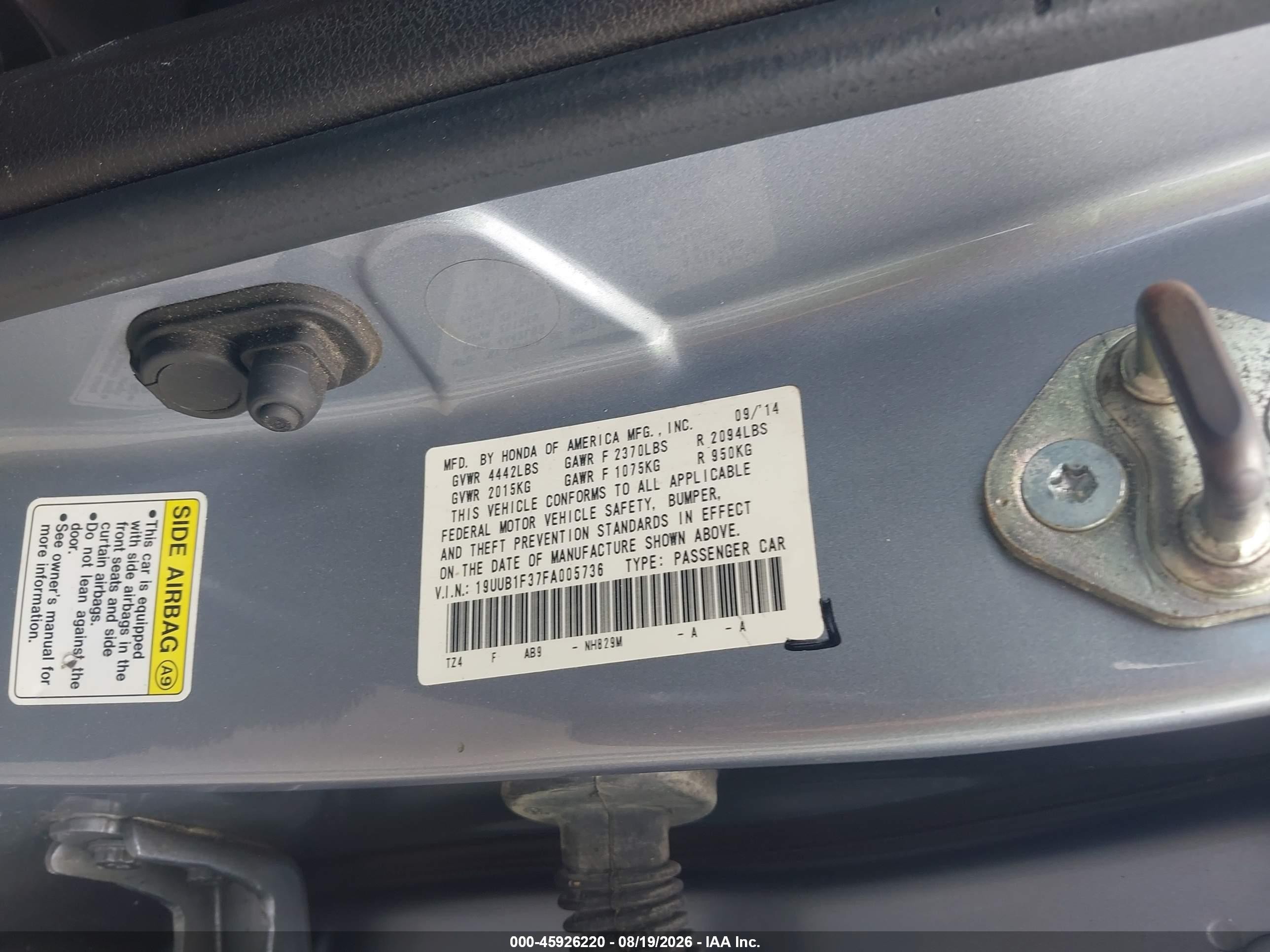 2015 Acura Tlx   Silver vin: 19UUB1F37FA005736