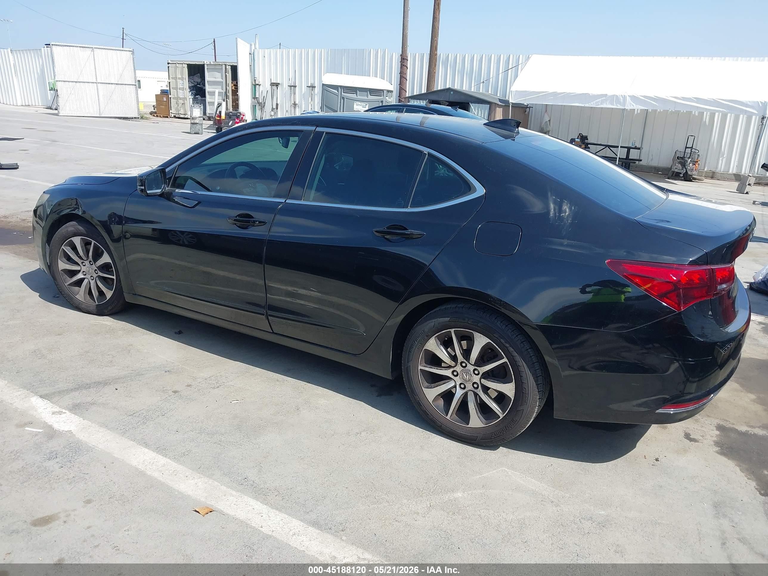 2015 Acura Tlx   Black vin: 19UUB1F37FA013853