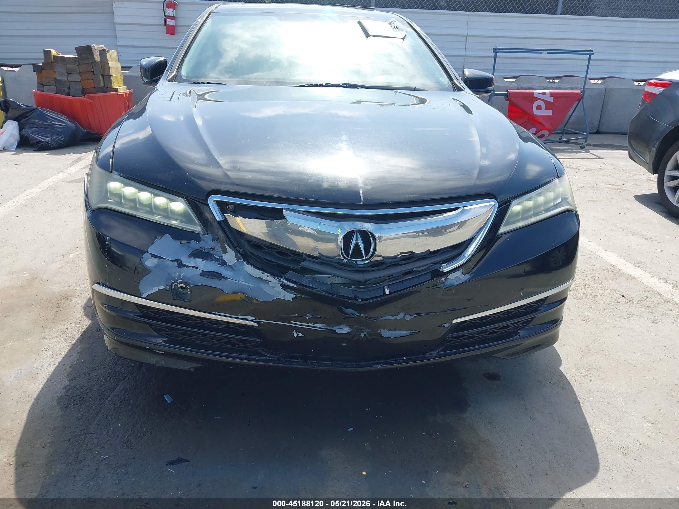 2015 Acura Tlx   Black vin: 19UUB1F37FA013853