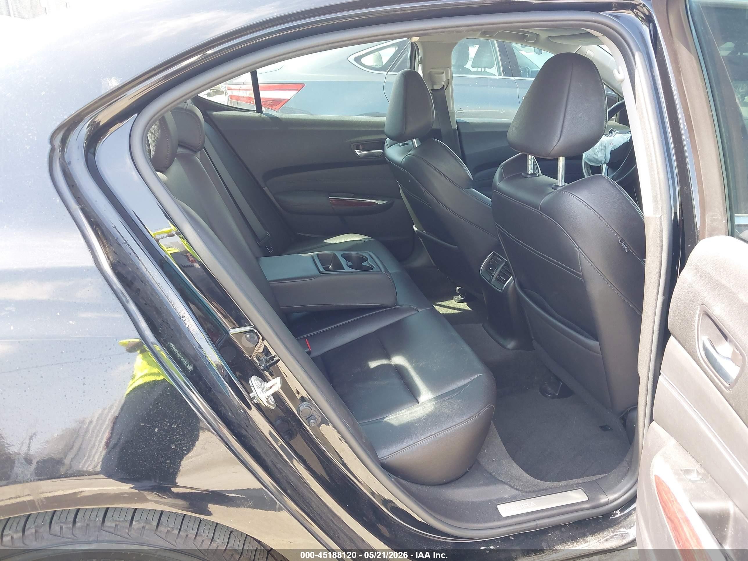 2015 Acura Tlx   Black vin: 19UUB1F37FA013853