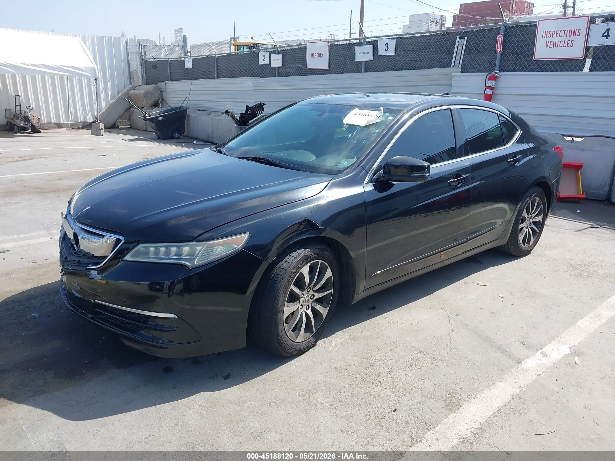 2015 Acura Tlx   Black vin: 19UUB1F37FA013853