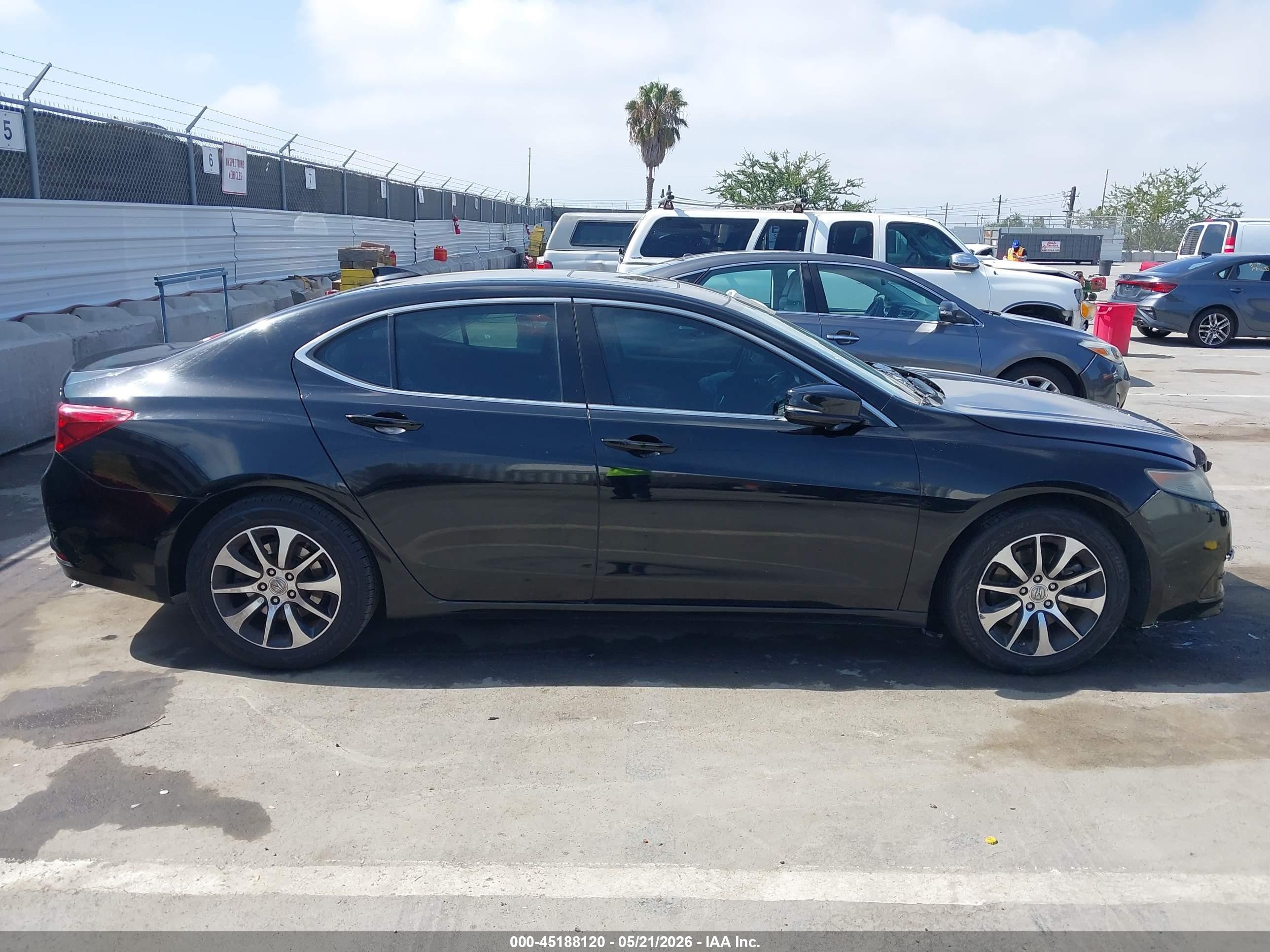 2015 Acura Tlx   Black vin: 19UUB1F37FA013853