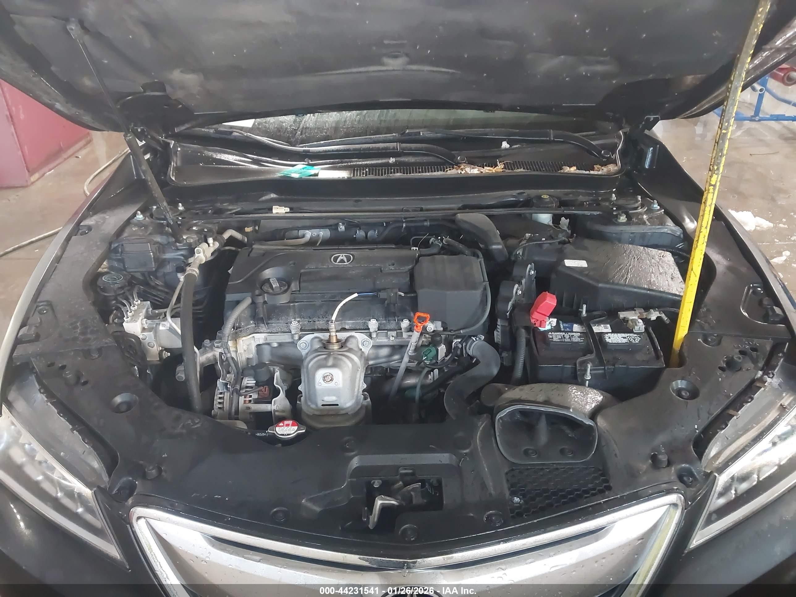 2015 Acura Tlx   Серый vin: 19UUB1F37FA022522