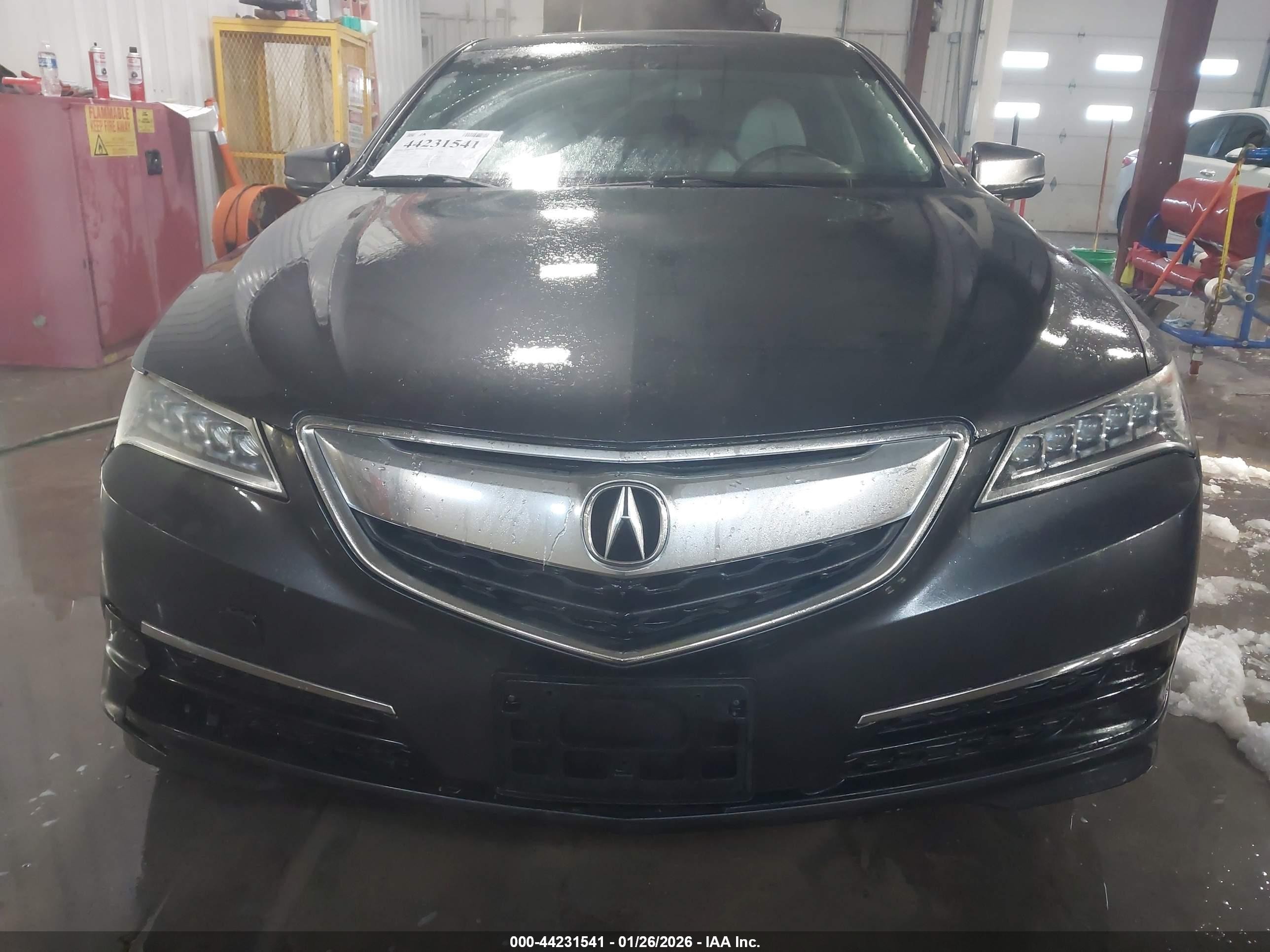 2015 Acura Tlx   Серый vin: 19UUB1F37FA022522