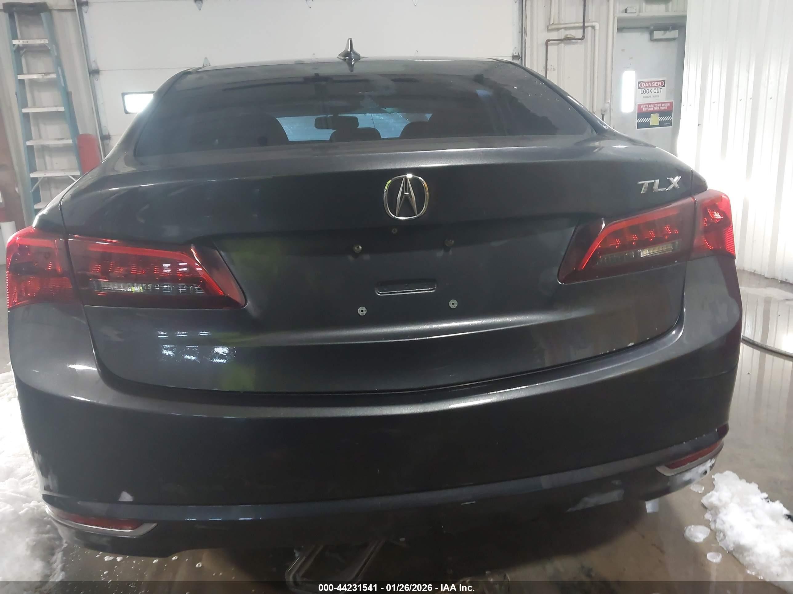2015 Acura Tlx   Серый vin: 19UUB1F37FA022522