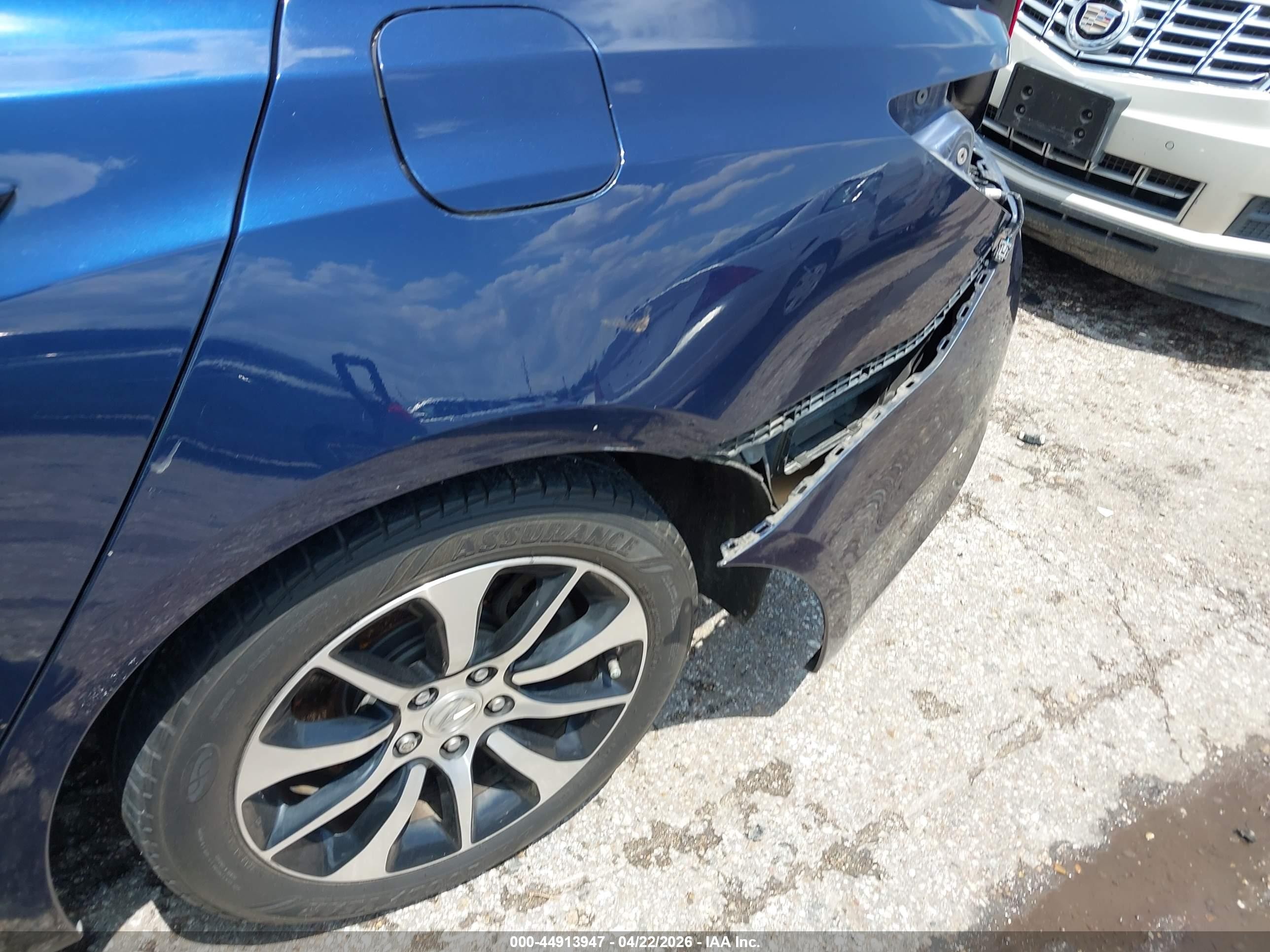 2015 Acura Tlx   Blue vin: 19UUB1F37FA022729