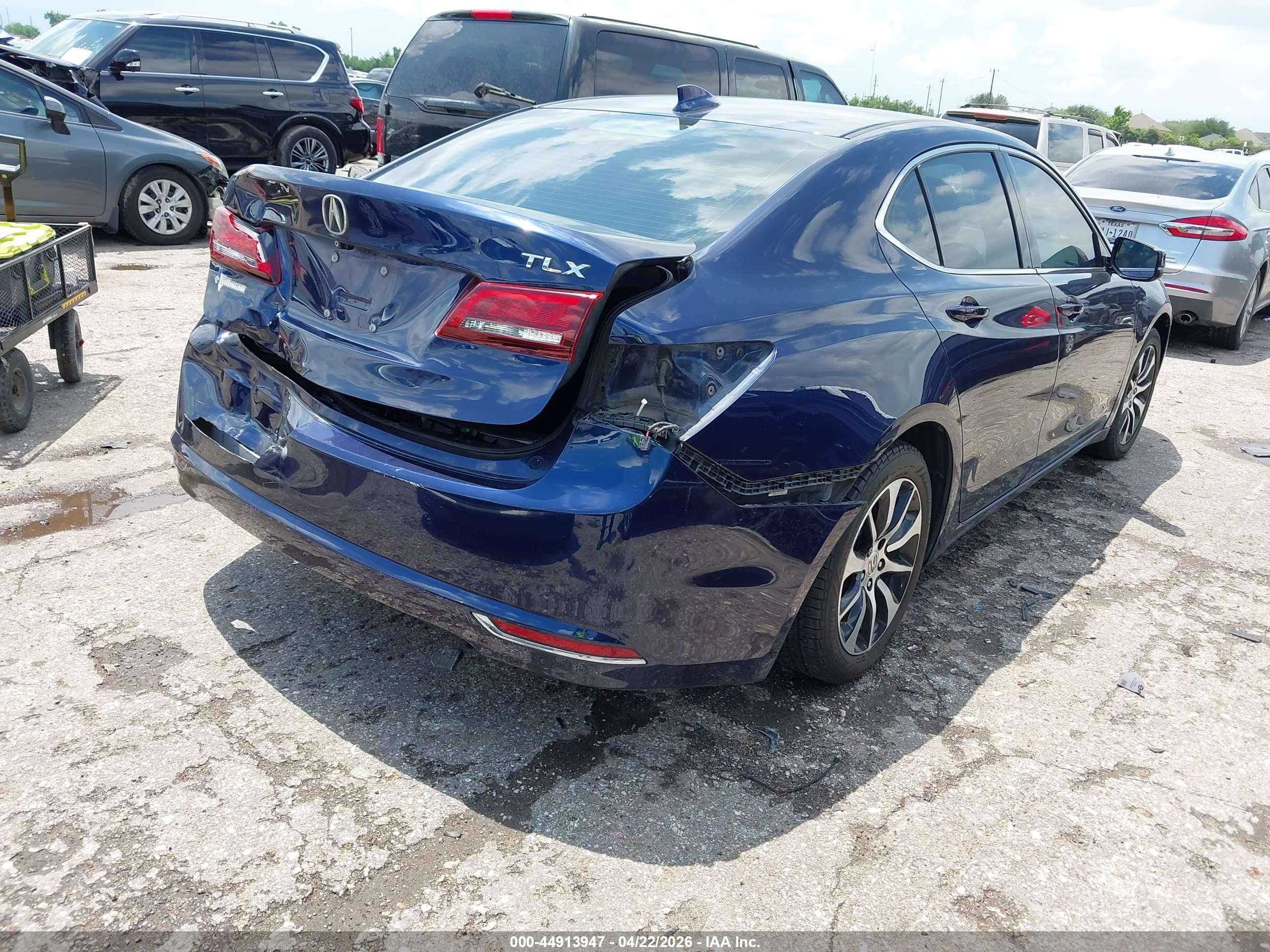 2015 Acura Tlx   Blue vin: 19UUB1F37FA022729