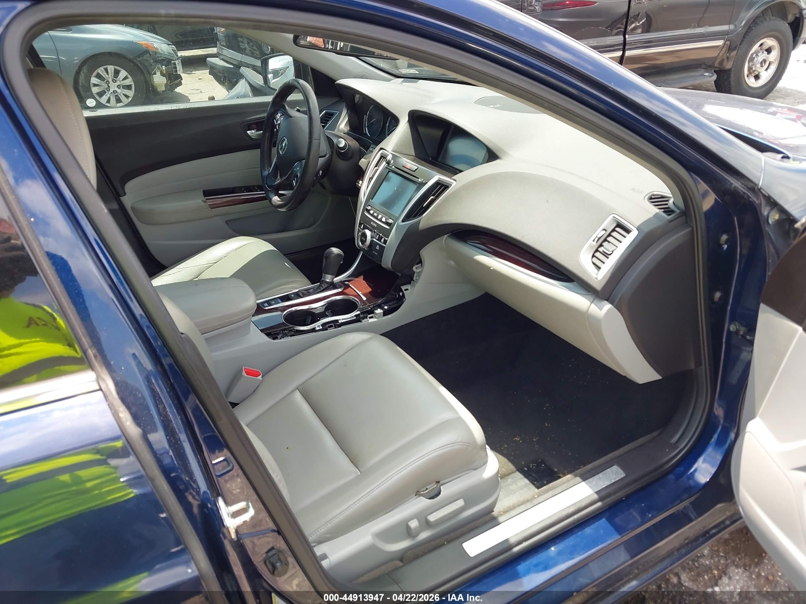 2015 Acura Tlx   Blue vin: 19UUB1F37FA022729