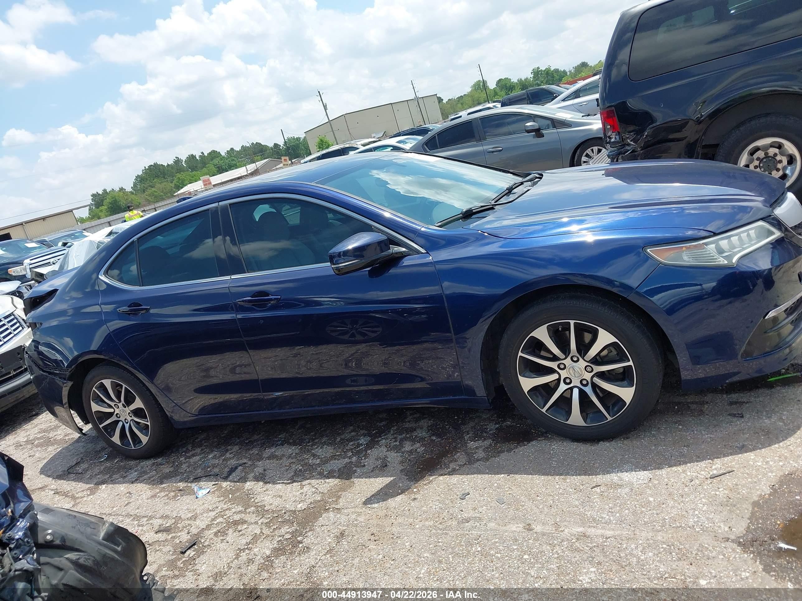2015 Acura Tlx   Blue vin: 19UUB1F37FA022729
