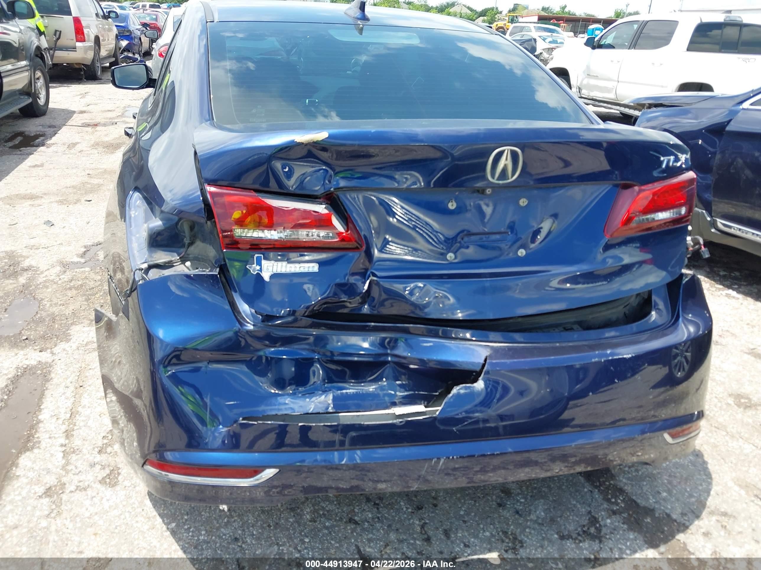2015 Acura Tlx   Blue vin: 19UUB1F37FA022729