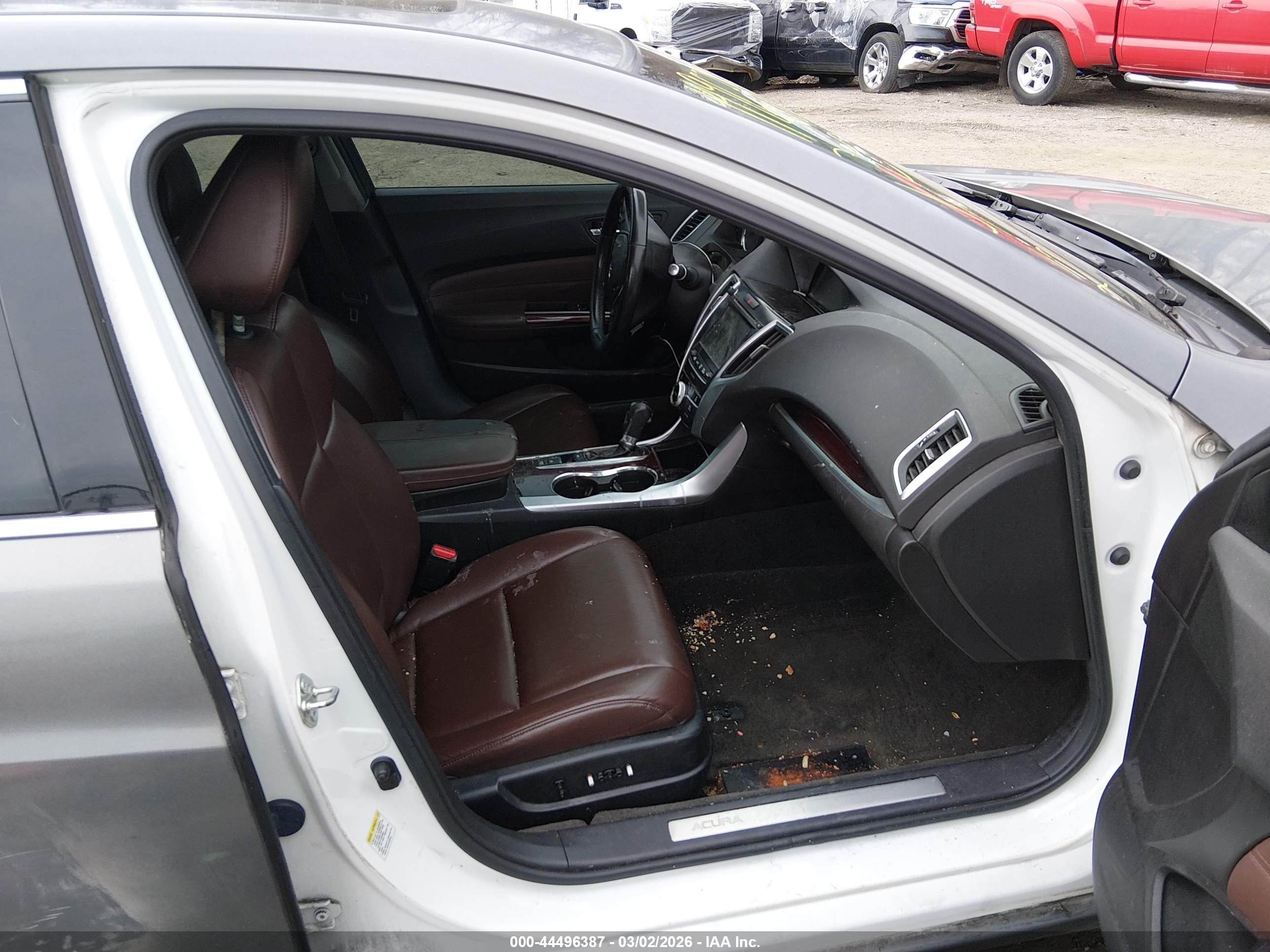 2015 Acura Tlx   Gray vin: 19UUB1F37FA027333