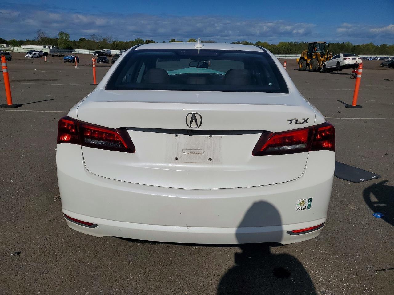 2016 Acura Tlx White vin: 19UUB1F37GA000103
