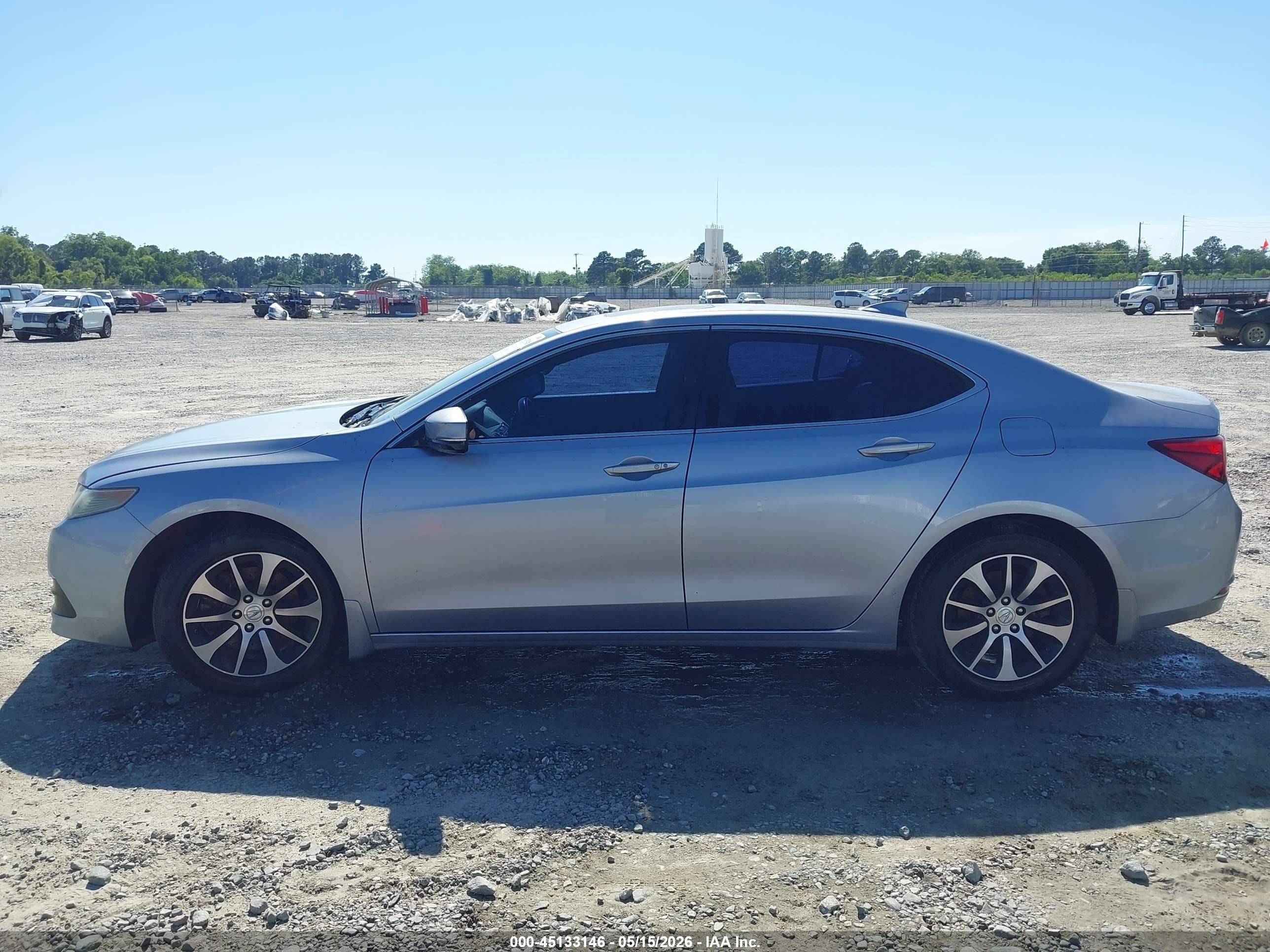 2016 Acura Tlx   Silver vin: 19UUB1F37GA008878
