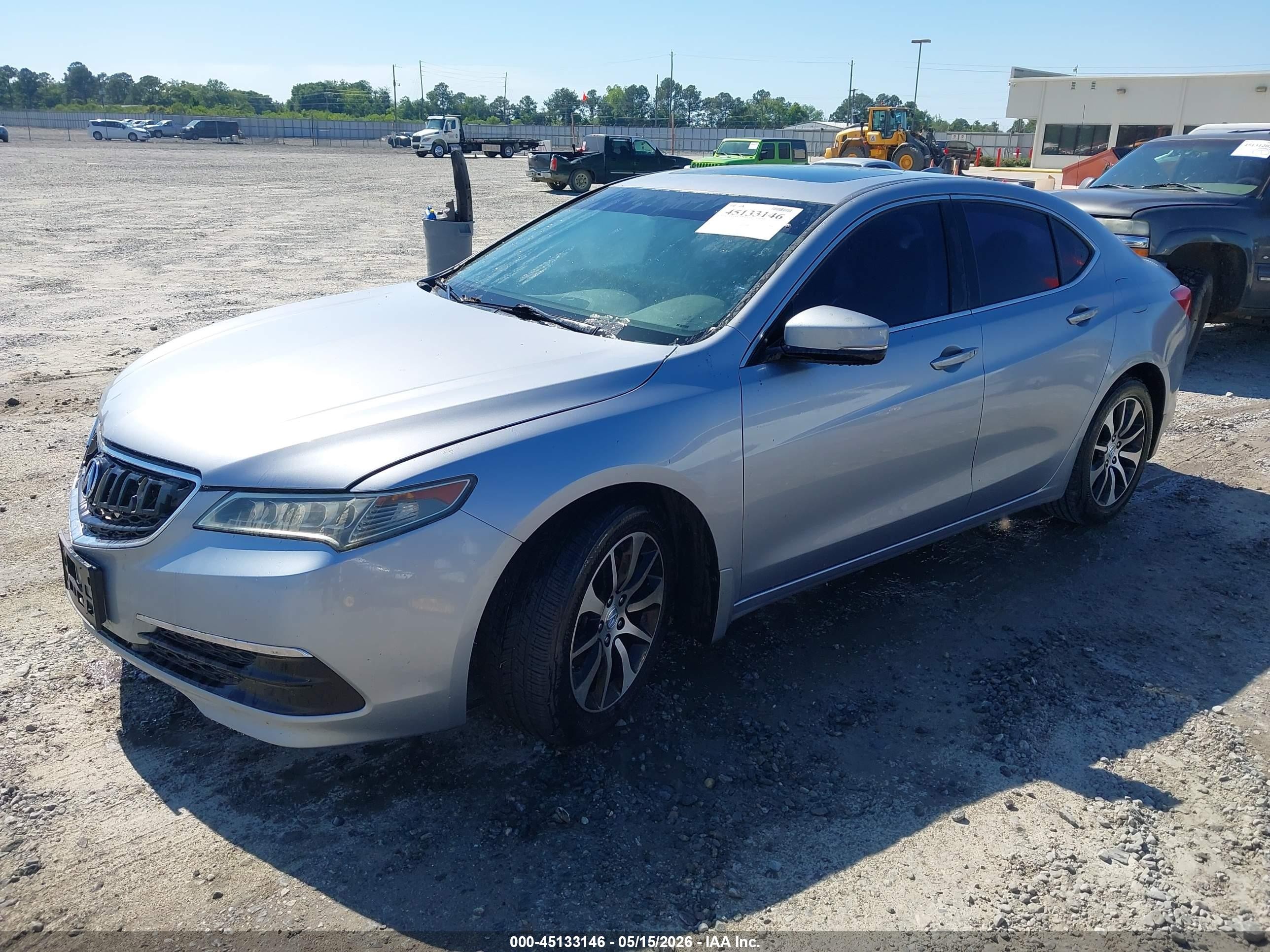 2016 Acura Tlx   Silver vin: 19UUB1F37GA008878